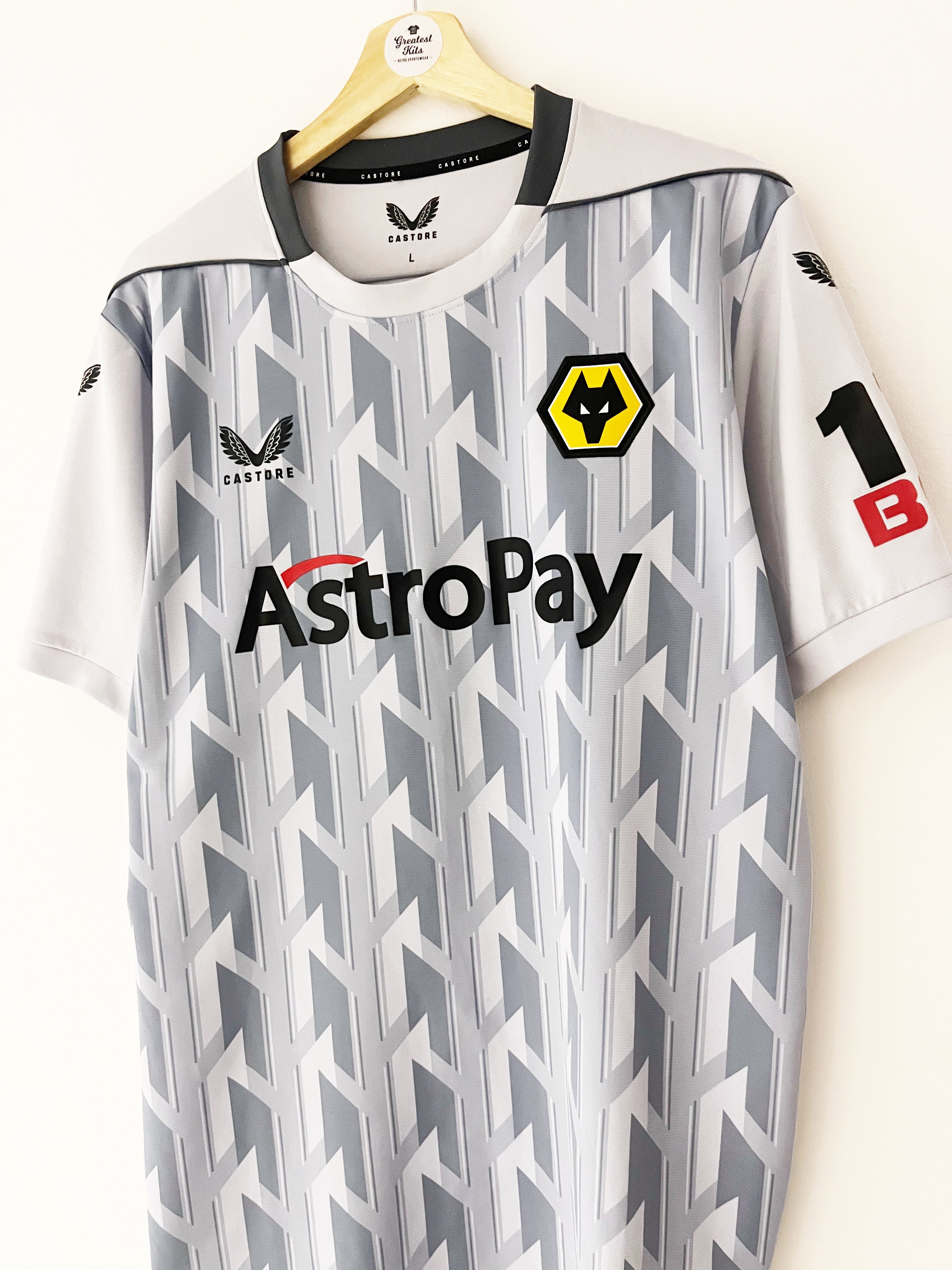 2022/23 Wolves Third Shirt (L) 9/10