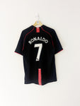 2007/08 Manchester United Away Shirt Ronaldo #7 (L) 8/10