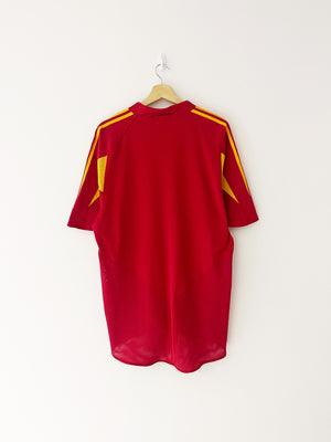 2004/06 Spain Home Shirt (L) 9/10