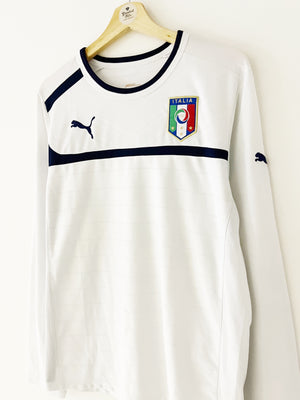 2010/11 Italy L/S Training Shirt (M) 9/10
