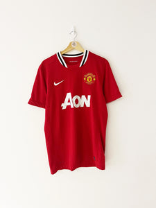 2011/12 Manchester United Home Shirt (M) 9/10