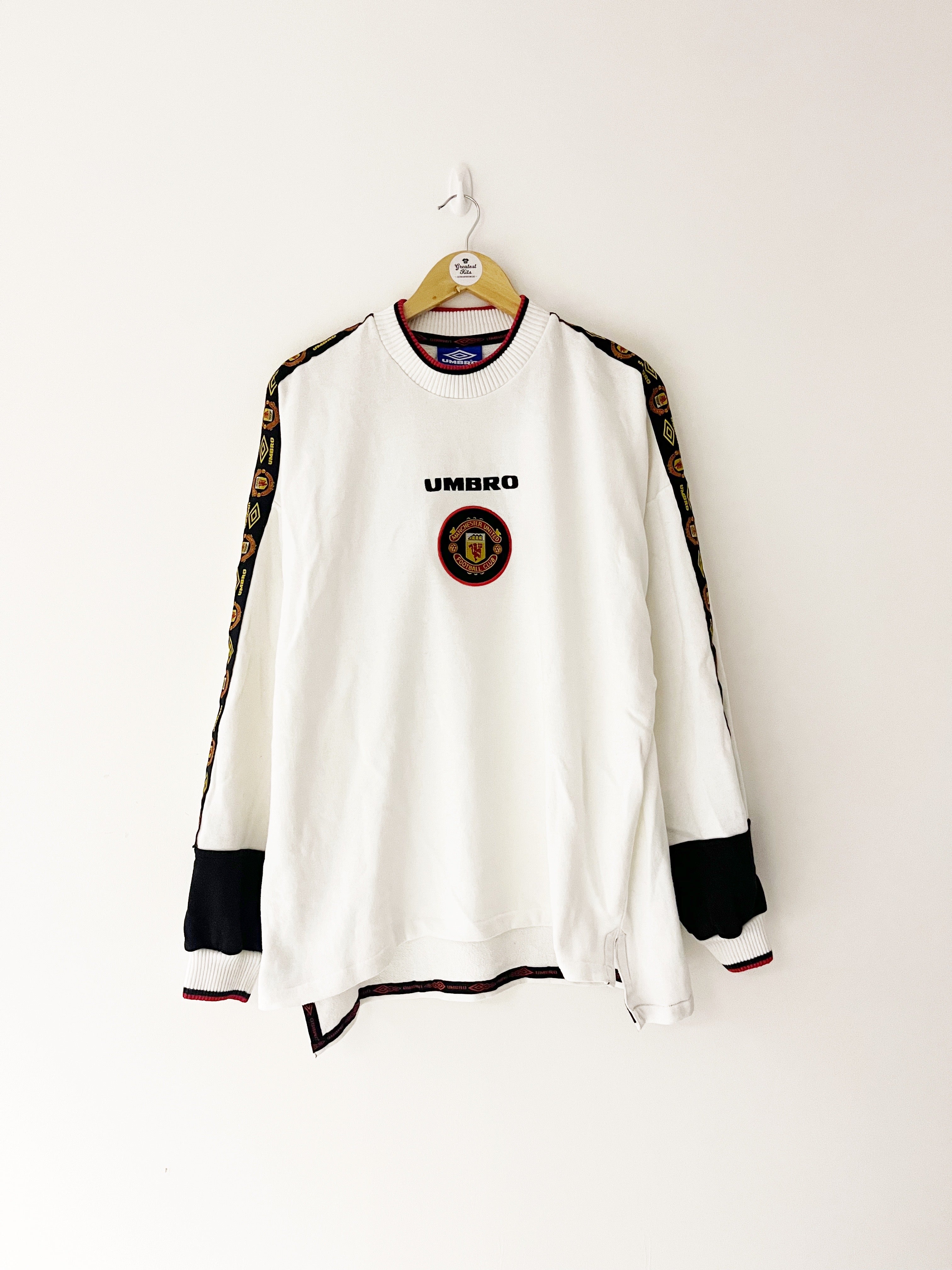 1996/97 Manchester United Training Jumper (XL) 8.5/10