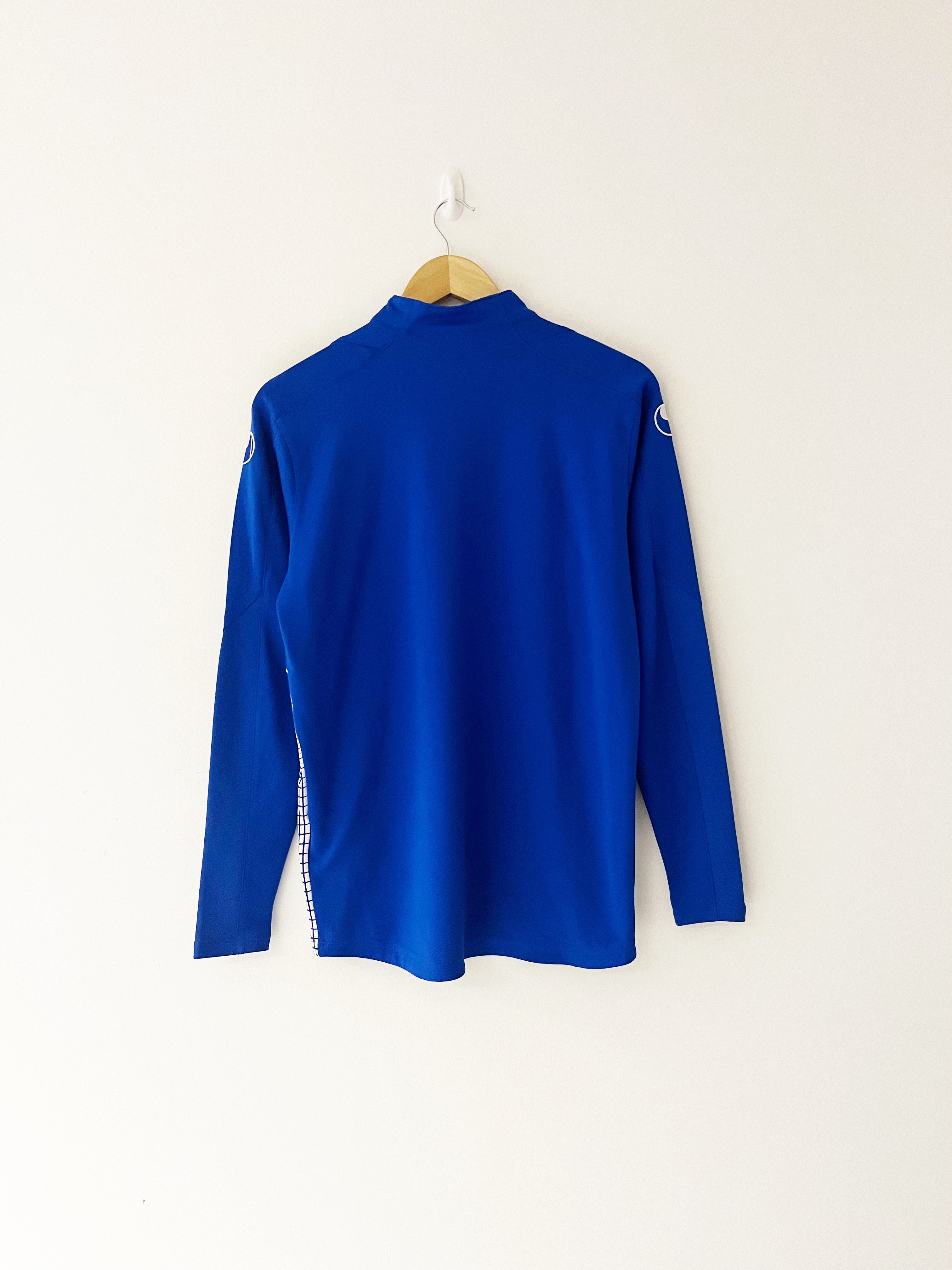 2017/18 1.FC Magdeburg 1/4 Zip Jacket (S) 9/10