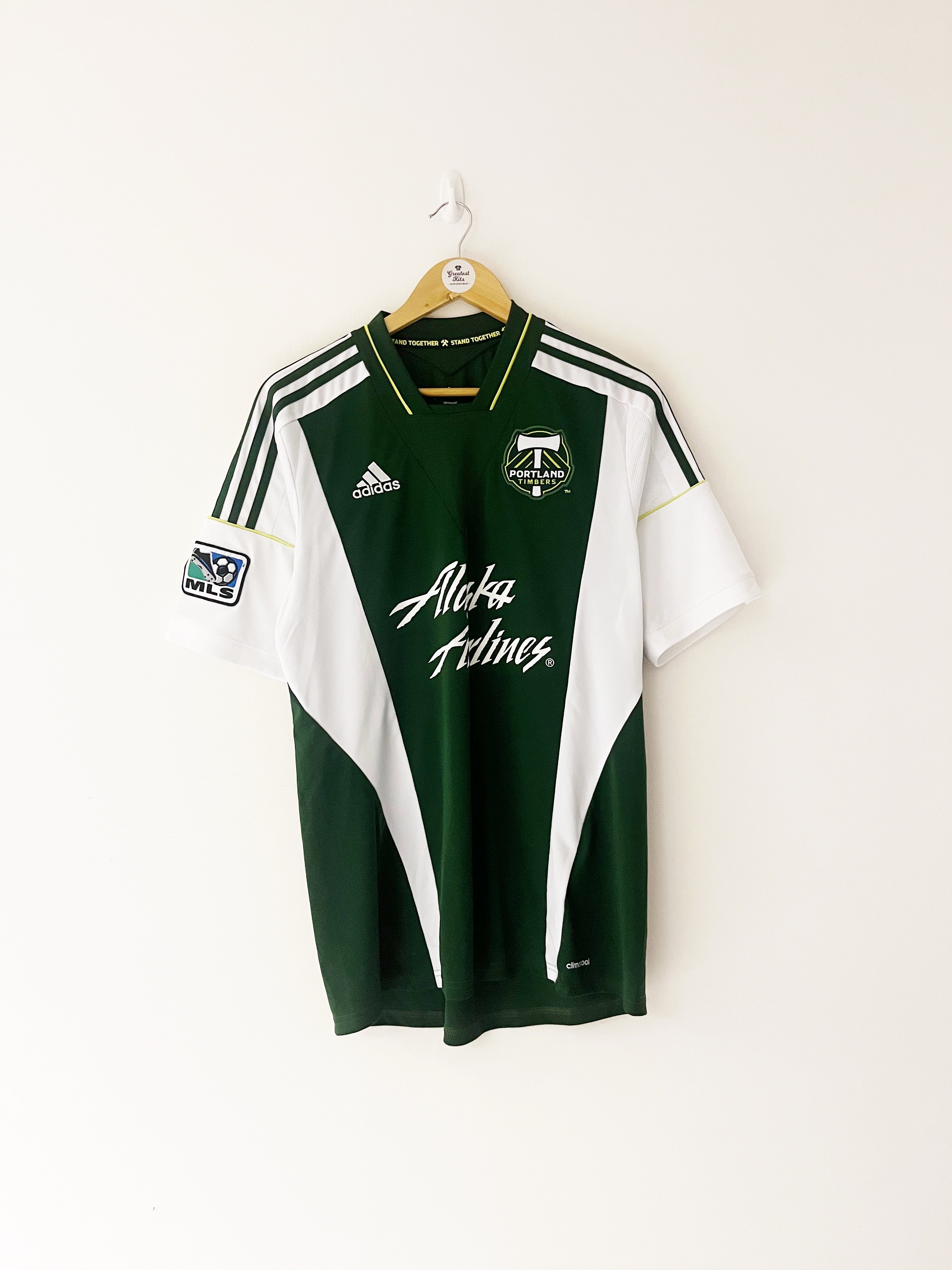 2013 Portland Timbers Home Shirt (L) 9/10