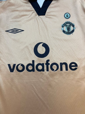 2001/02 Manchester United *Centenary* Away/Third Shirt (M) 8.5/10