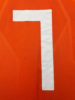 2008/10 Holland Home *Player Spec* L/S Shirt V.Persie #7 (XL) 9/10