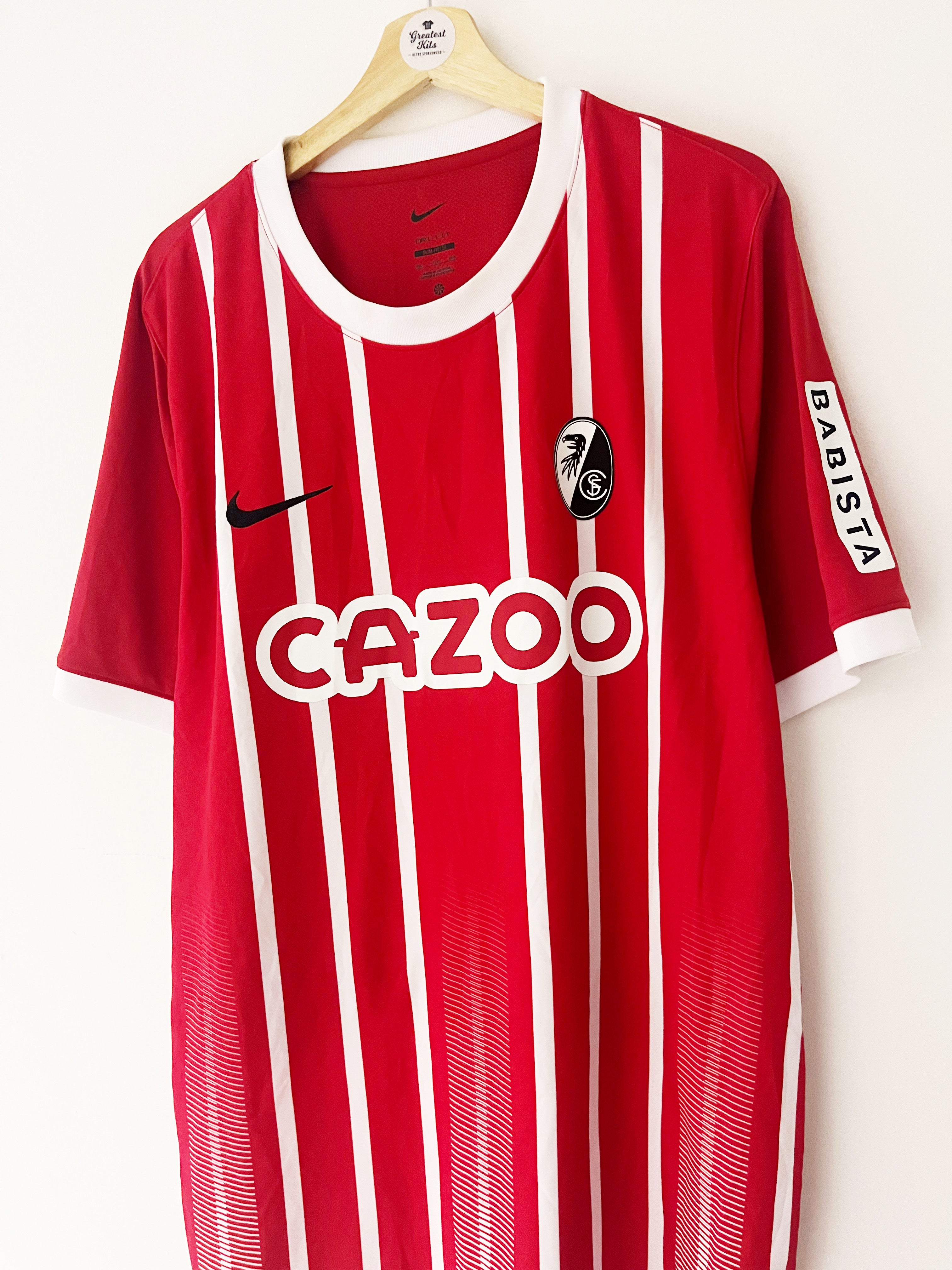 2022/23 Freiburg Home Shirt (XXL) 9/10