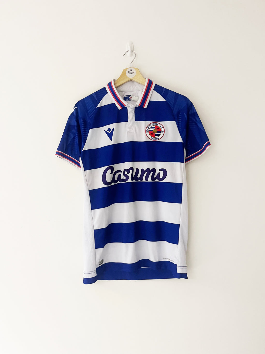 2020/21 Reading Home Shirt (S) 9/10