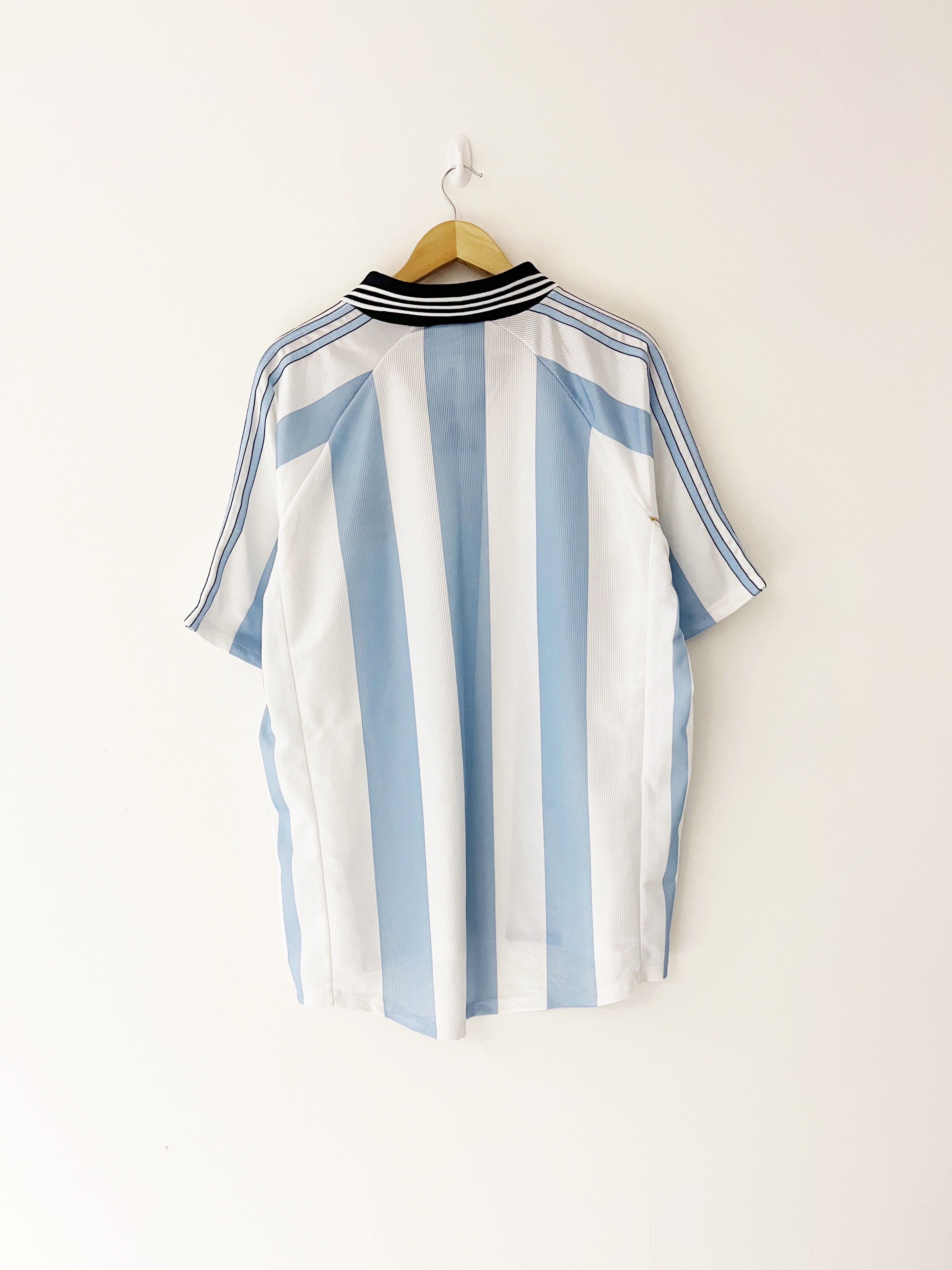1998/99 Argentina Home Shirt (L) 9/10