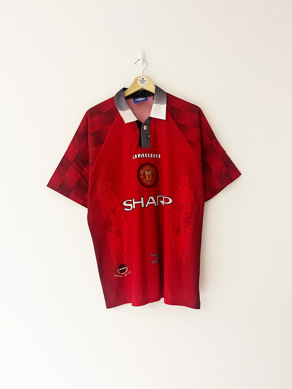 1994/96 Manchester United Home Shirt (L) 7.5/10