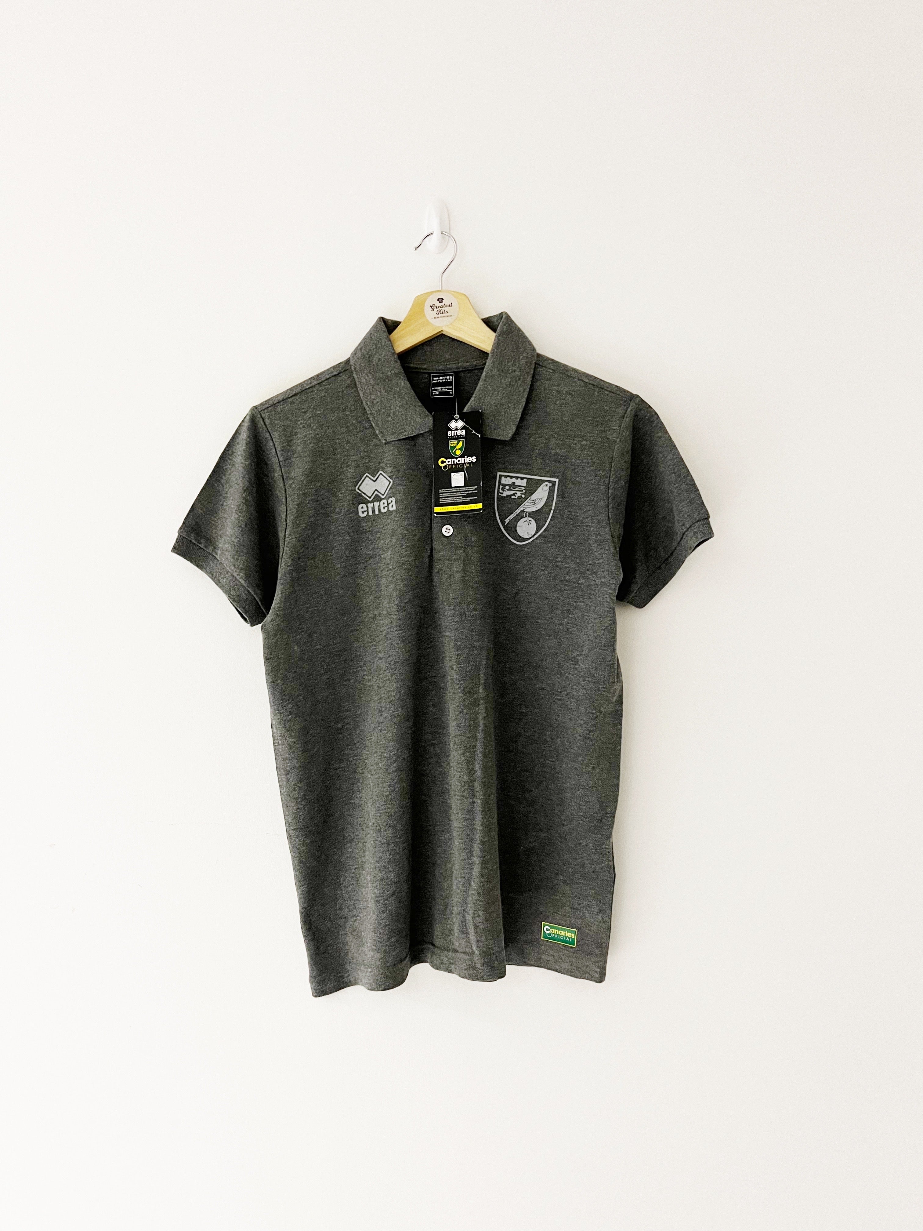 2020/21 Norwich City Polo Shirt (S) BNWT
