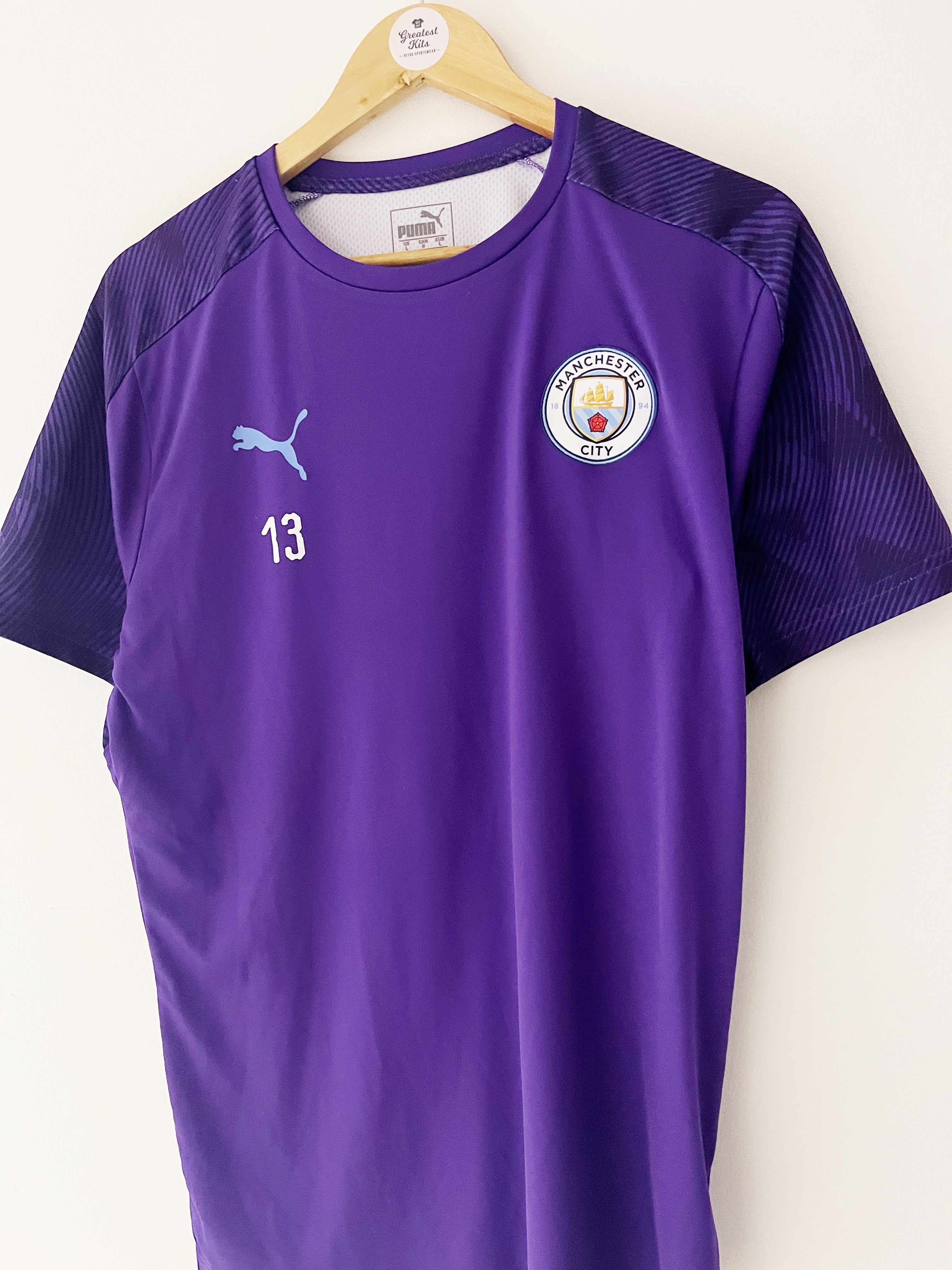 2018/19 Manchester City *Player Issue* Training Shirt #13 (L) 9/10