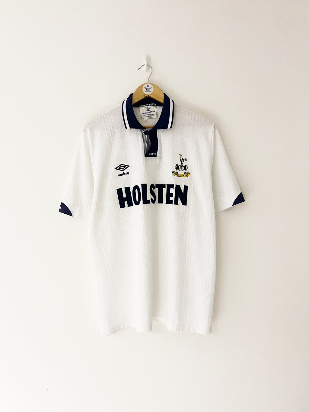 1991/93 Tottenham Home Shirt (XL) 9/10
