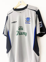 2005/06 Everton Away Shirt Beattie #8 (XL) 9/10