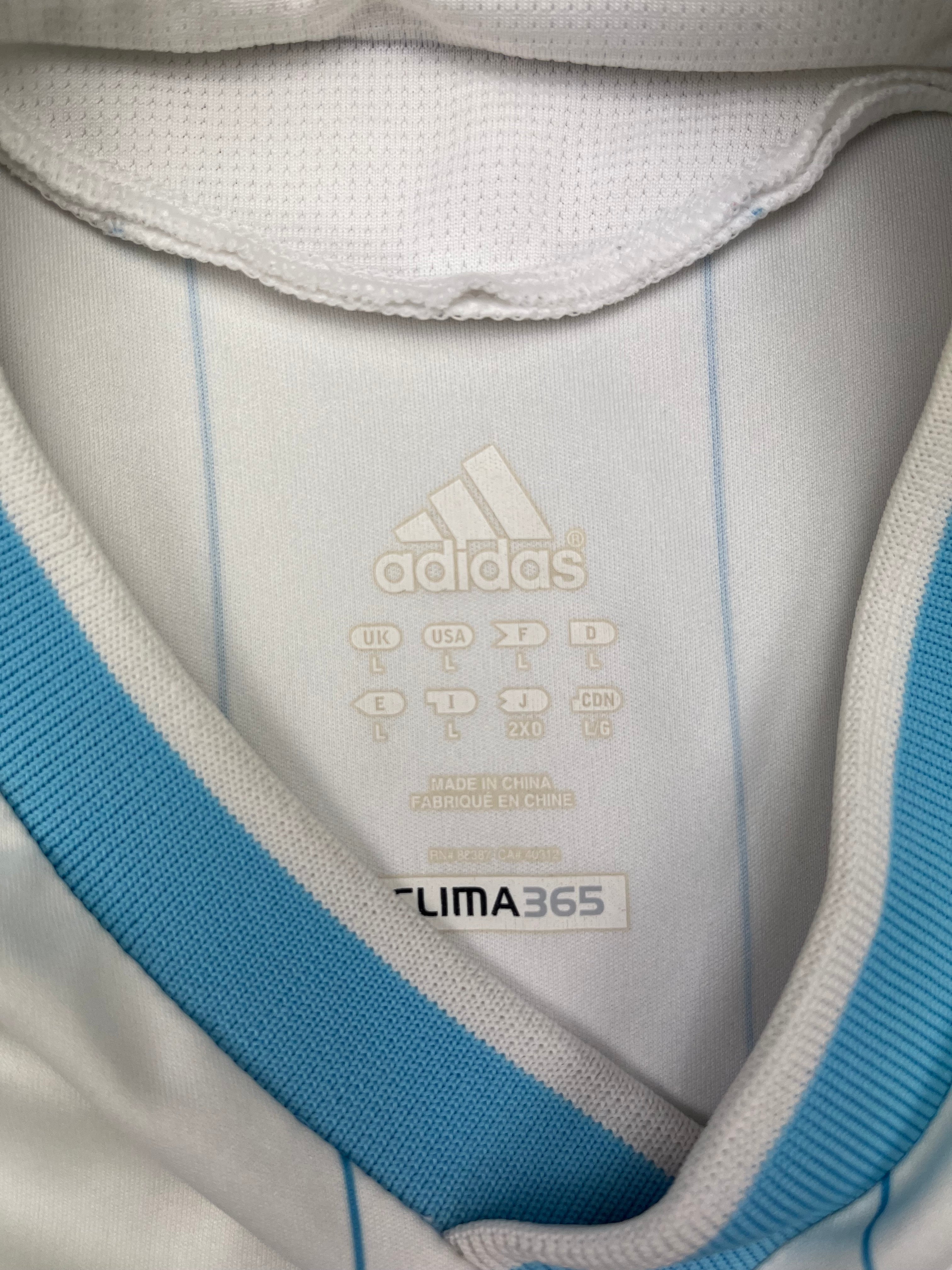 2009/10 Marseille Home Shirt (L) 9/10