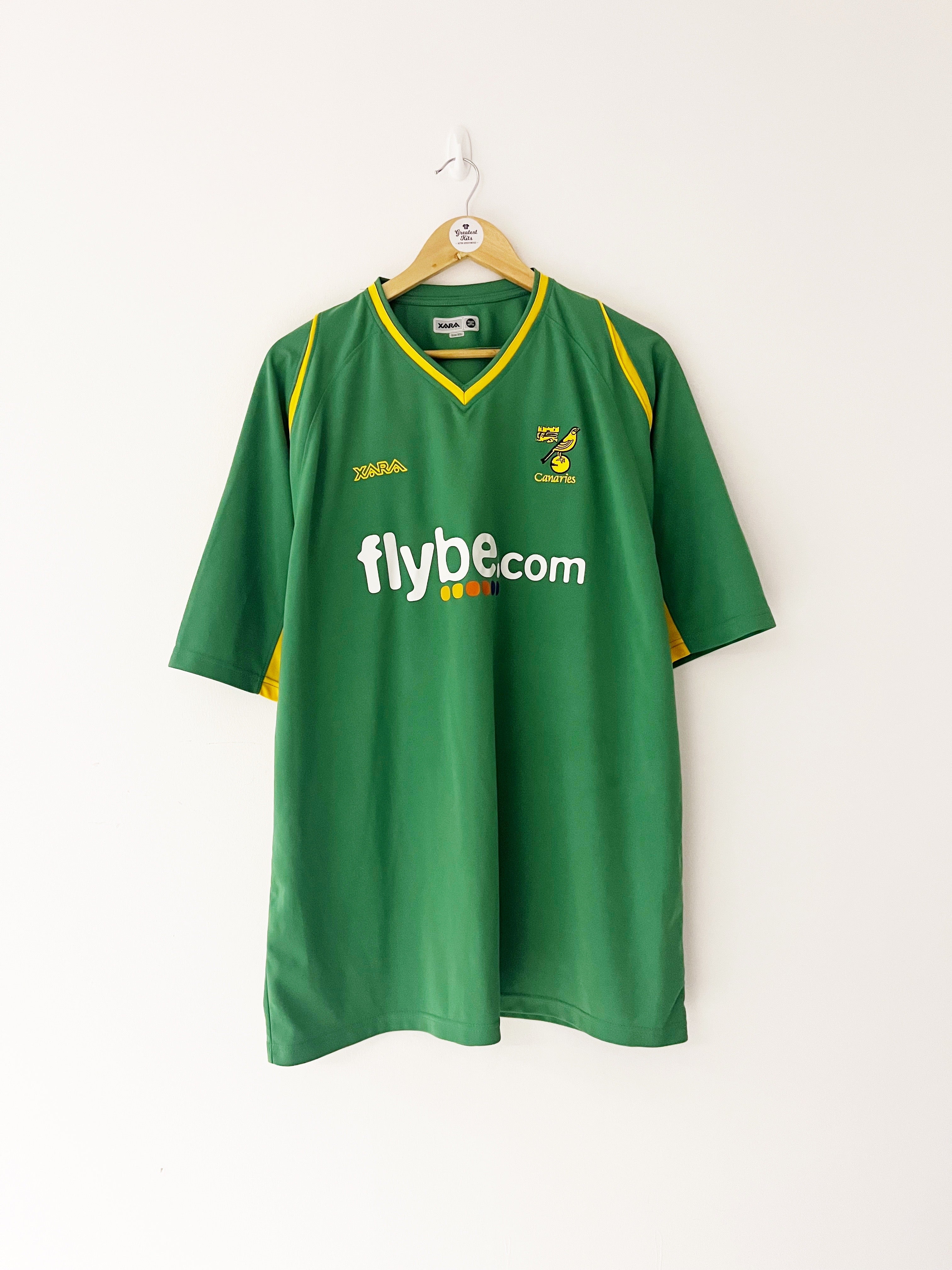 2006/08 Norwich City Training Shirt (XXL) 9/10