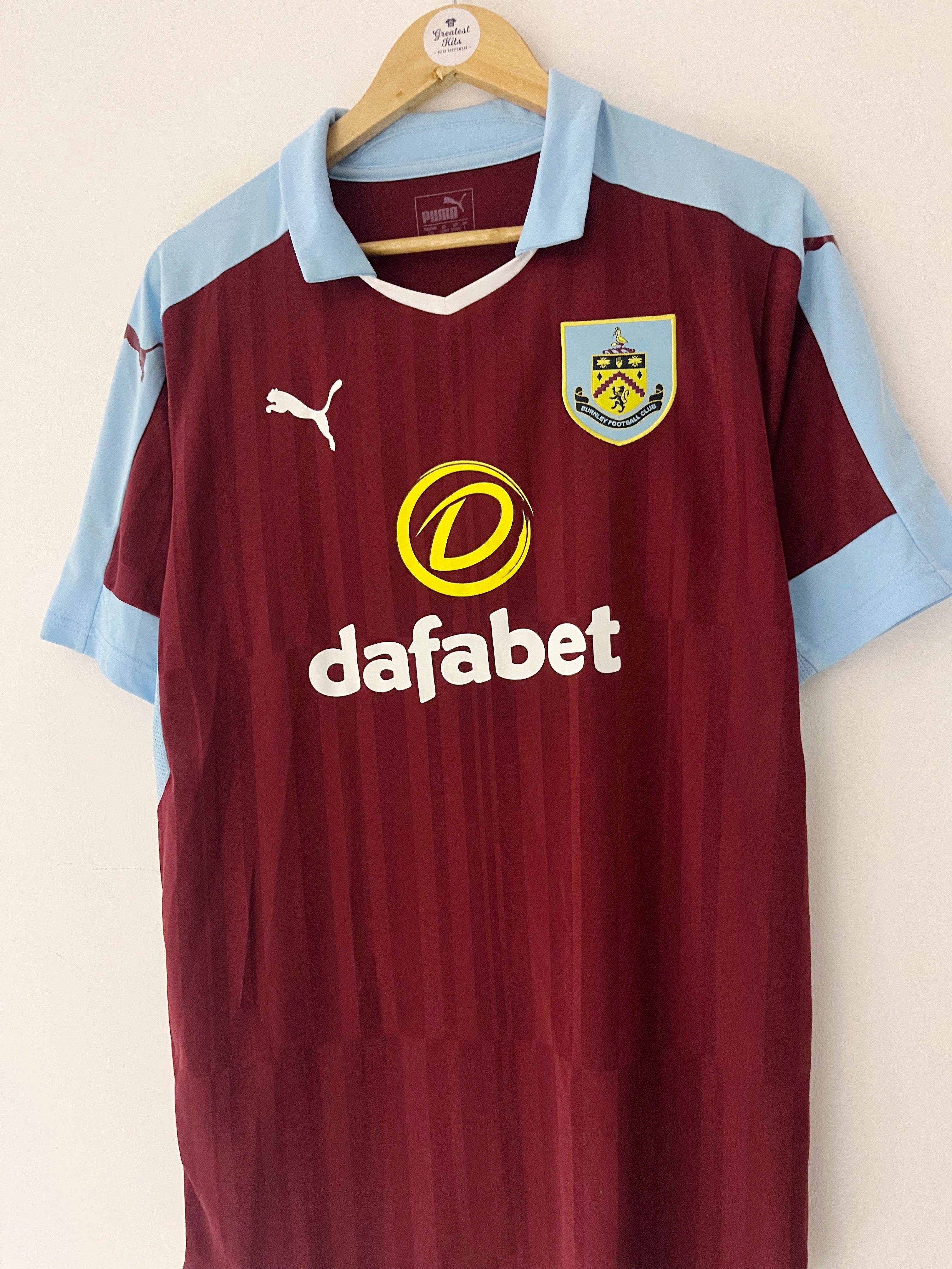 2016/17 Burnley Home Shirt (L) 9/10