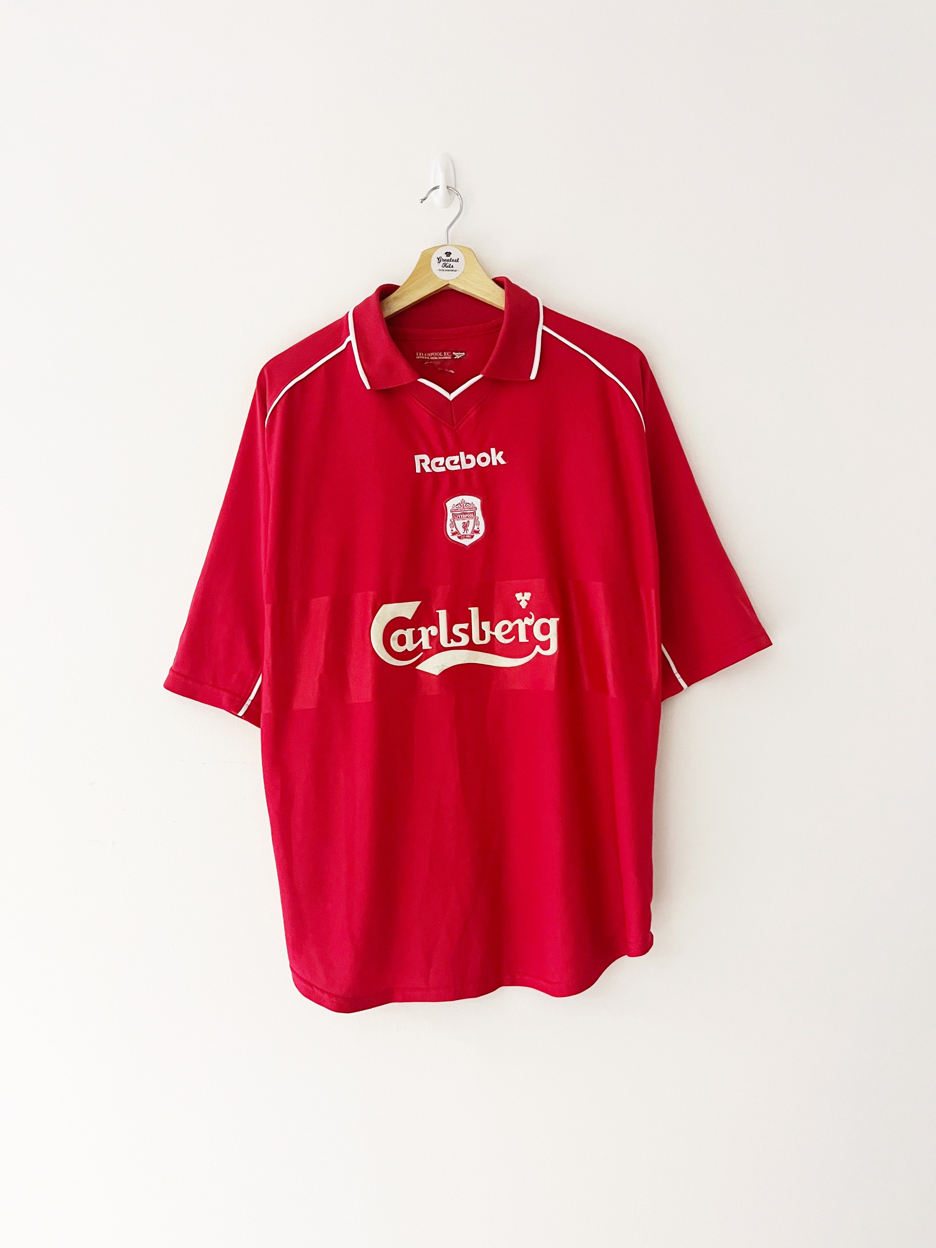 2000/02 Liverpool Home Shirt (L) 8/10