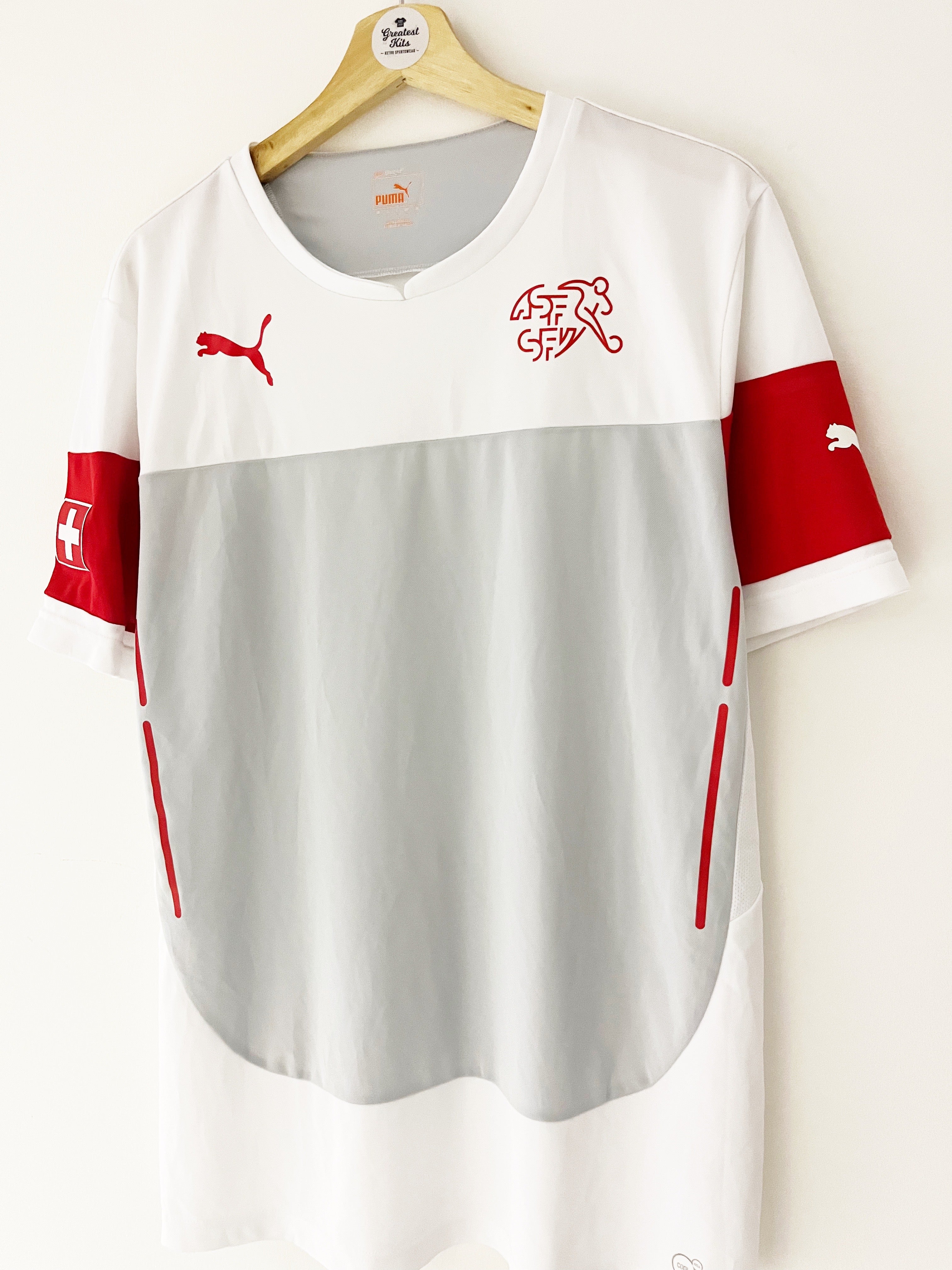 2010/12 Switzerland Training Shirt (L) 9/10