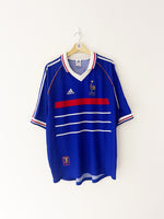 1999/00 France Home Shirt (XL) 6.5/10