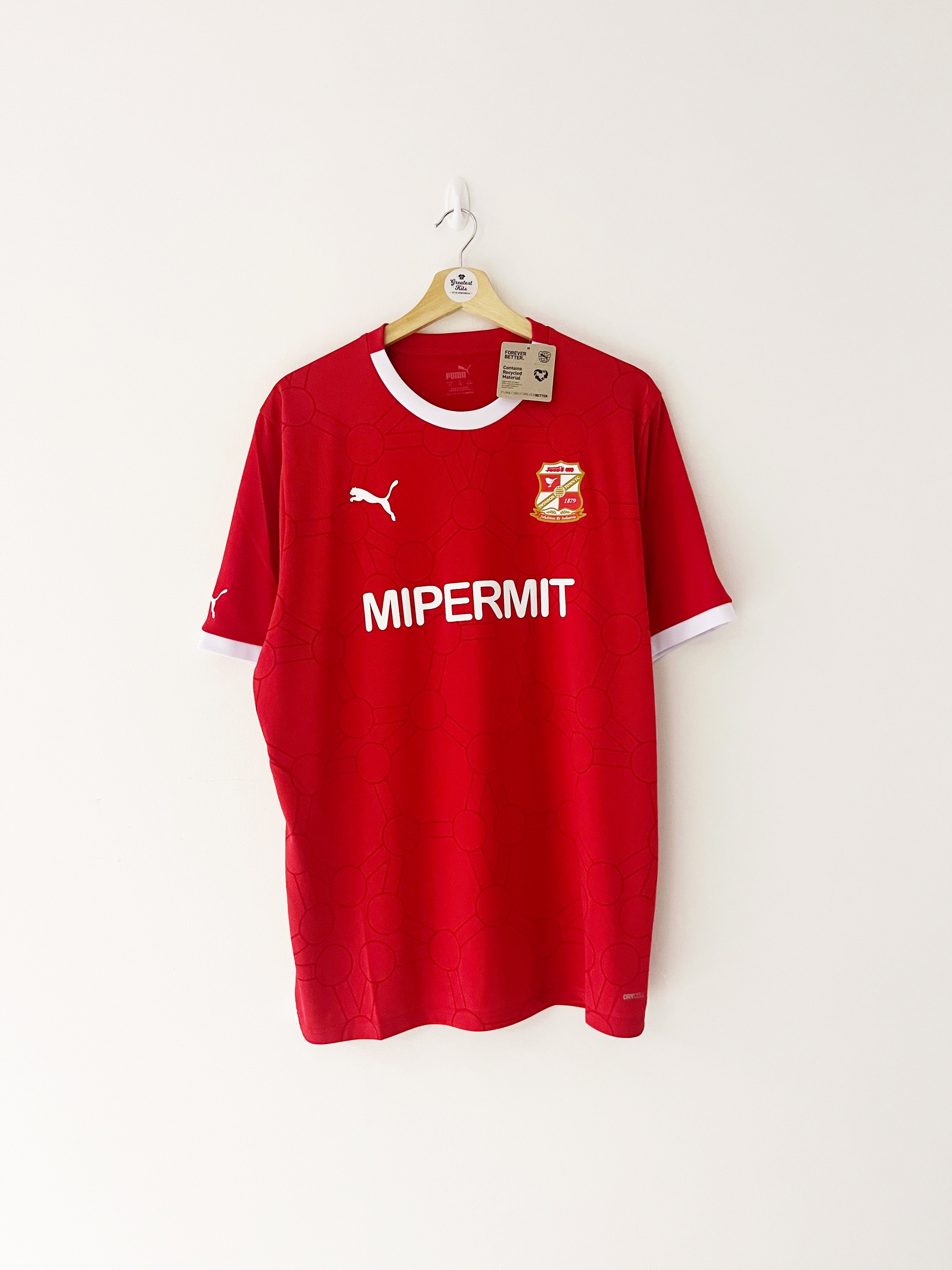 2023/24 Swindon Town Home Shirt (XL) BNWT