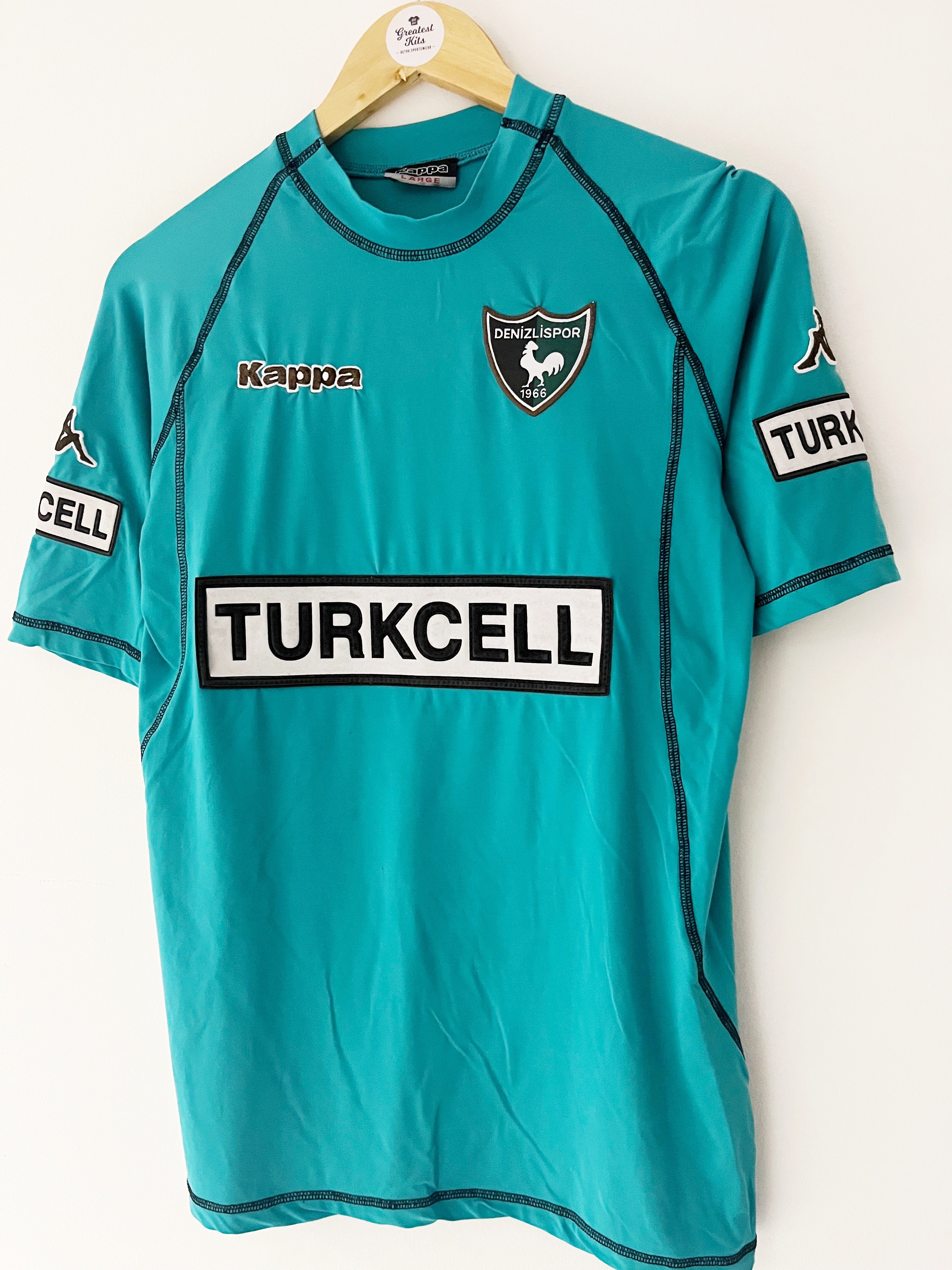 2006/07 Denizlispor Away *Player Issue* Shirt #20 (L) 7.5/10