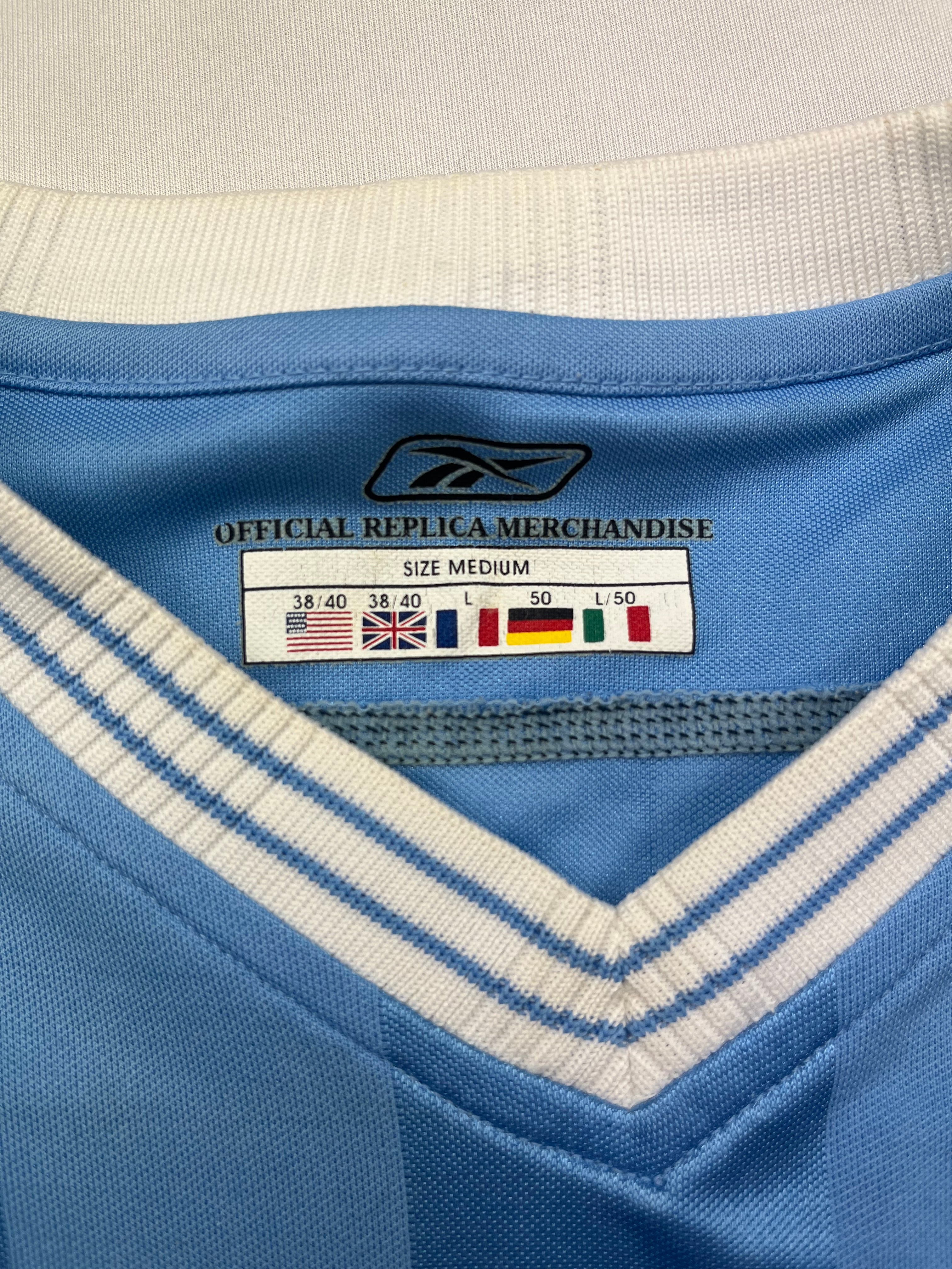 2003/04 Manchester City Home Shirt (M) 7.5/10