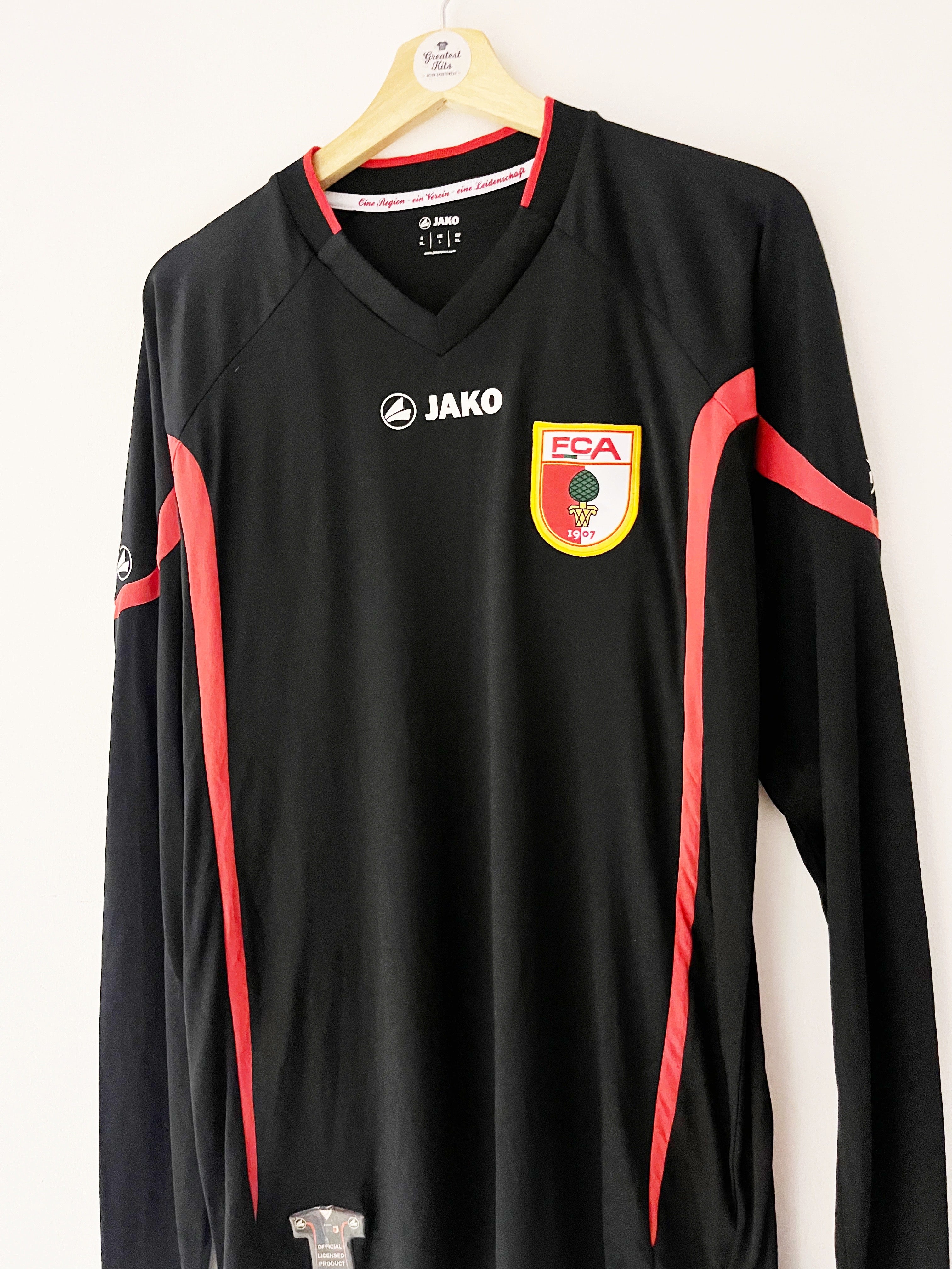 2011/12 FC Augsburg Away L/S Shirt (L) 9/10