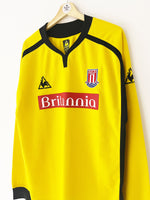 2009/10 Stoke City GK Shirt (L) 8.5/10