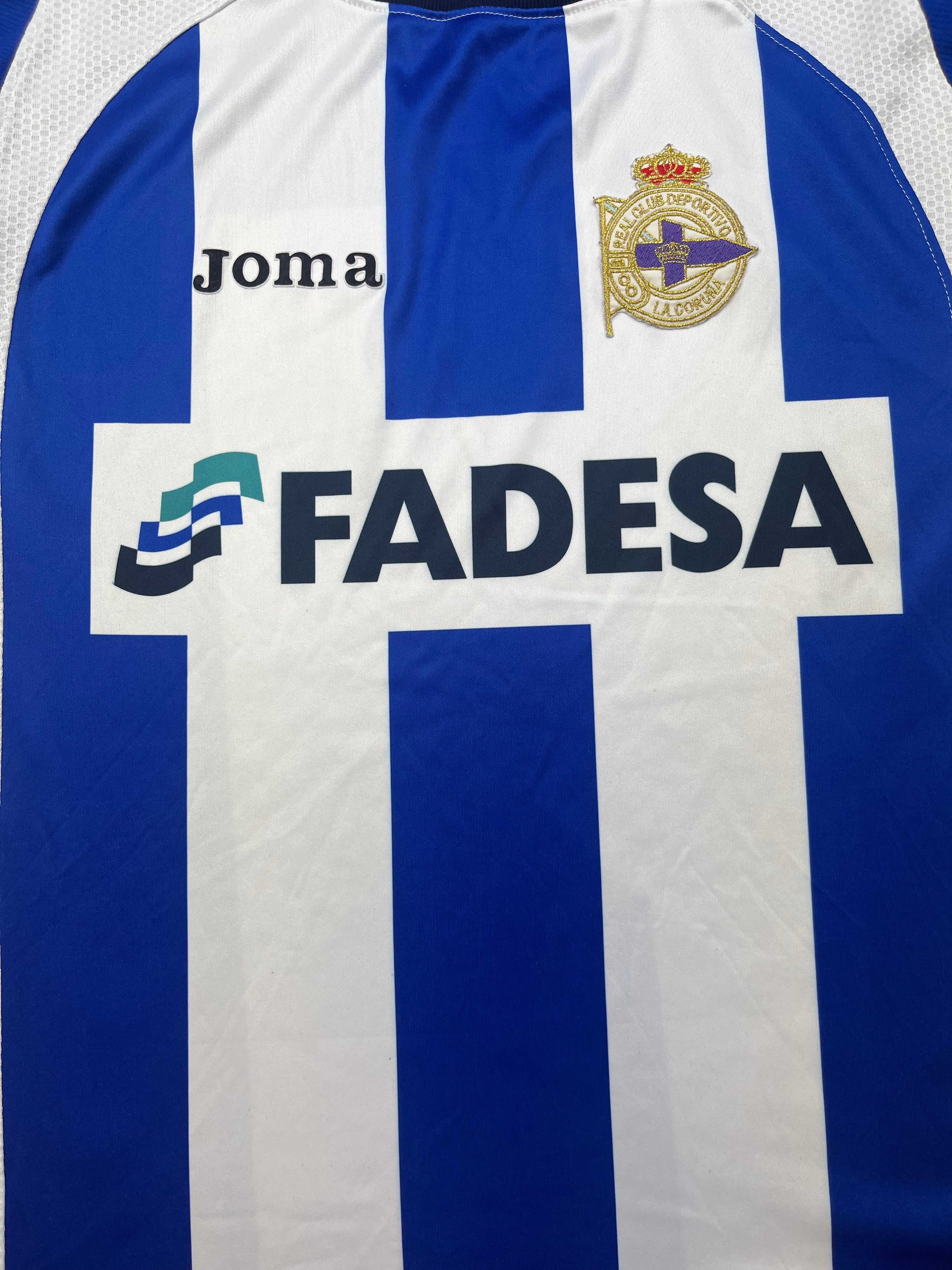 2004/05 Deportivo Home Shirt (L) 9/10