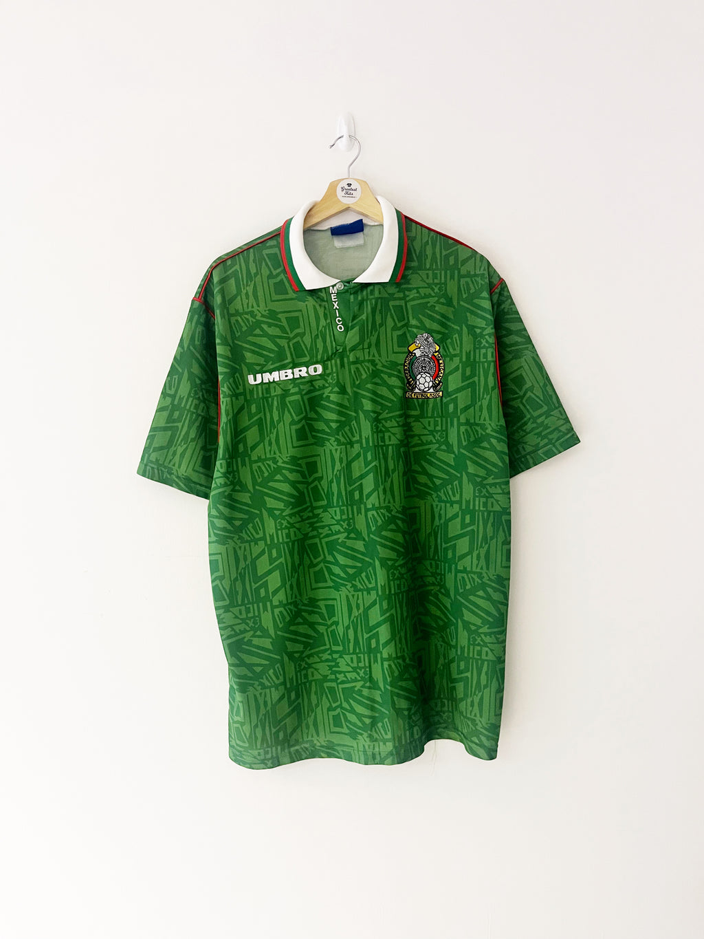 1994 Mexico Home Shirt (XL) 9/10