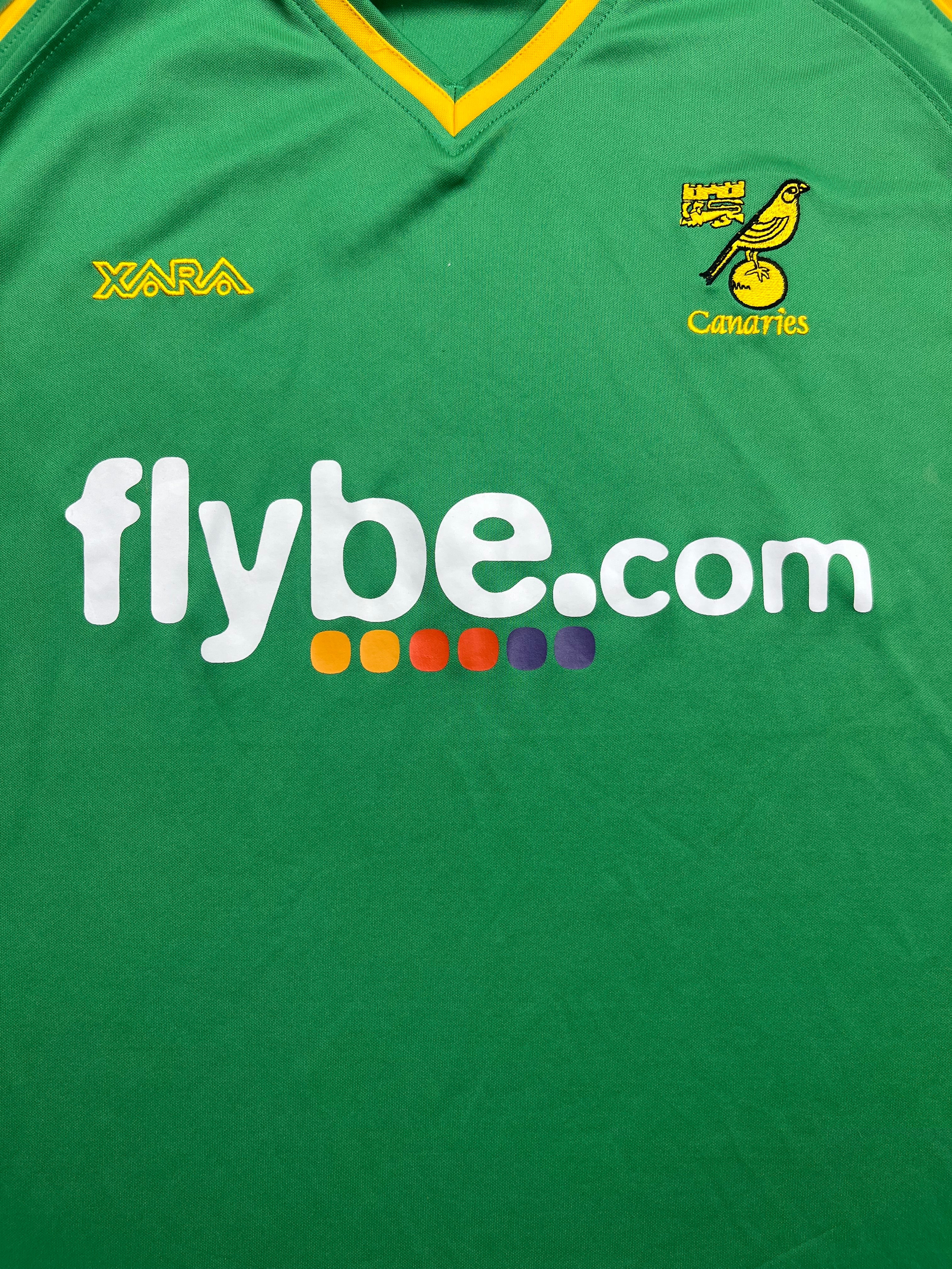 2006/08 Norwich City Training Shirt (XXL) 9/10