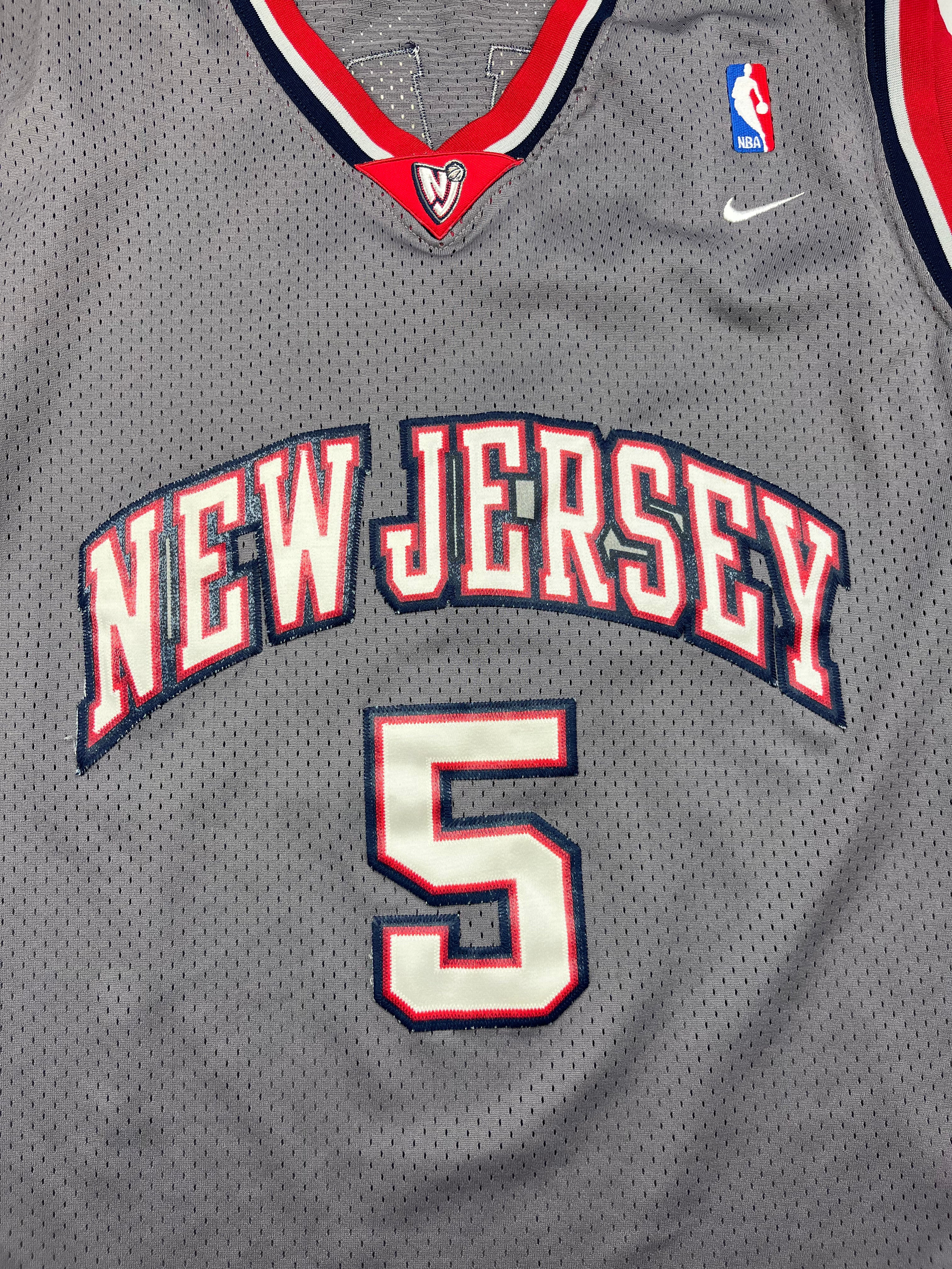 2002 New Jersey Nets Nike Alternate Jersey Kidd #5 (XXL) 9/10