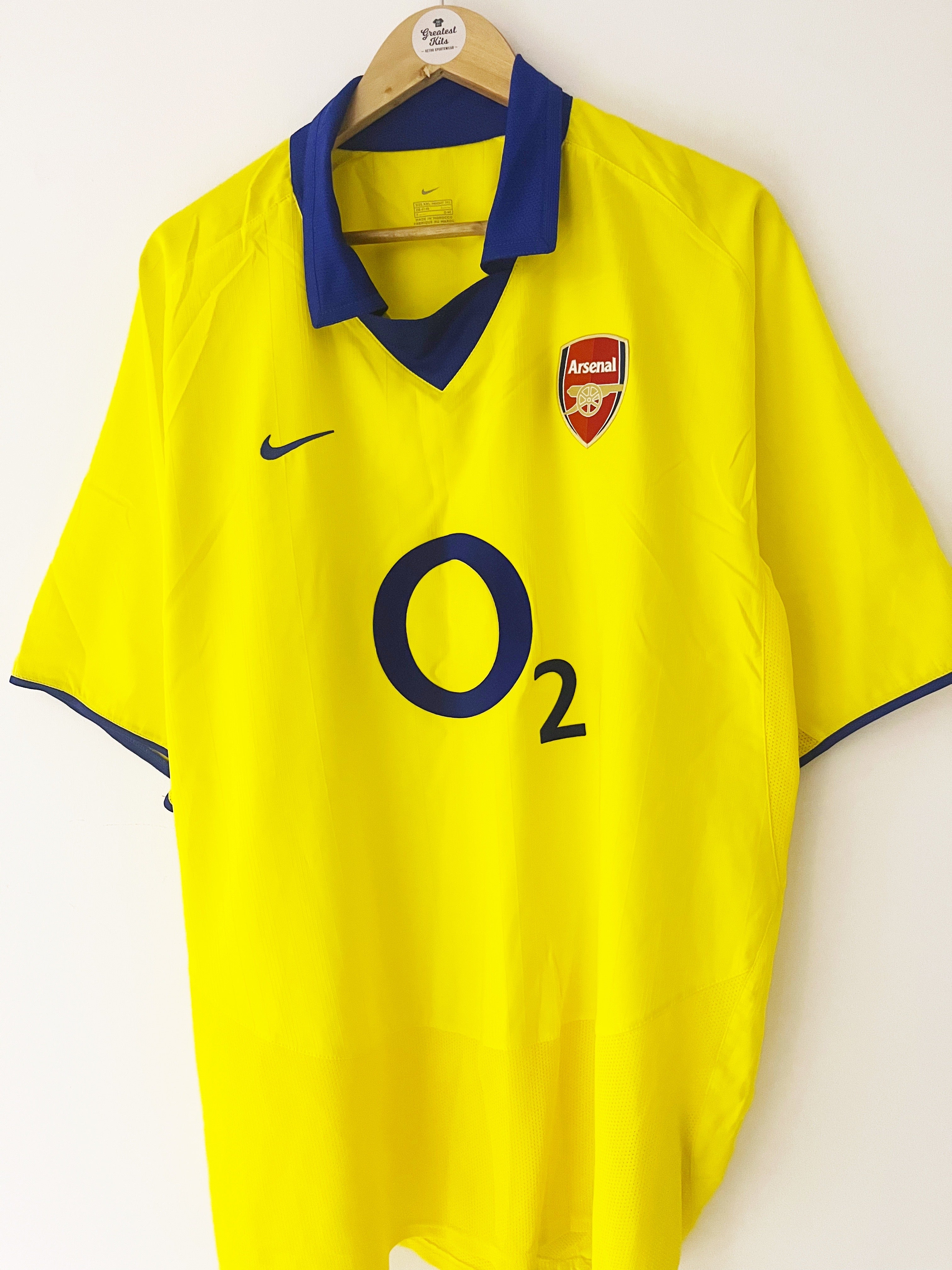 2003/05 Arsenal Away Shirt (XXL) 9/10