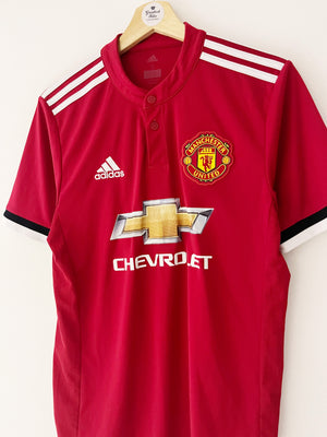 2017/18 Manchester United Home Shirt (S) 8/10