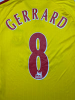 2006/07 Liverpool Away Shirt Gerrard #8 (M) 8.5/10