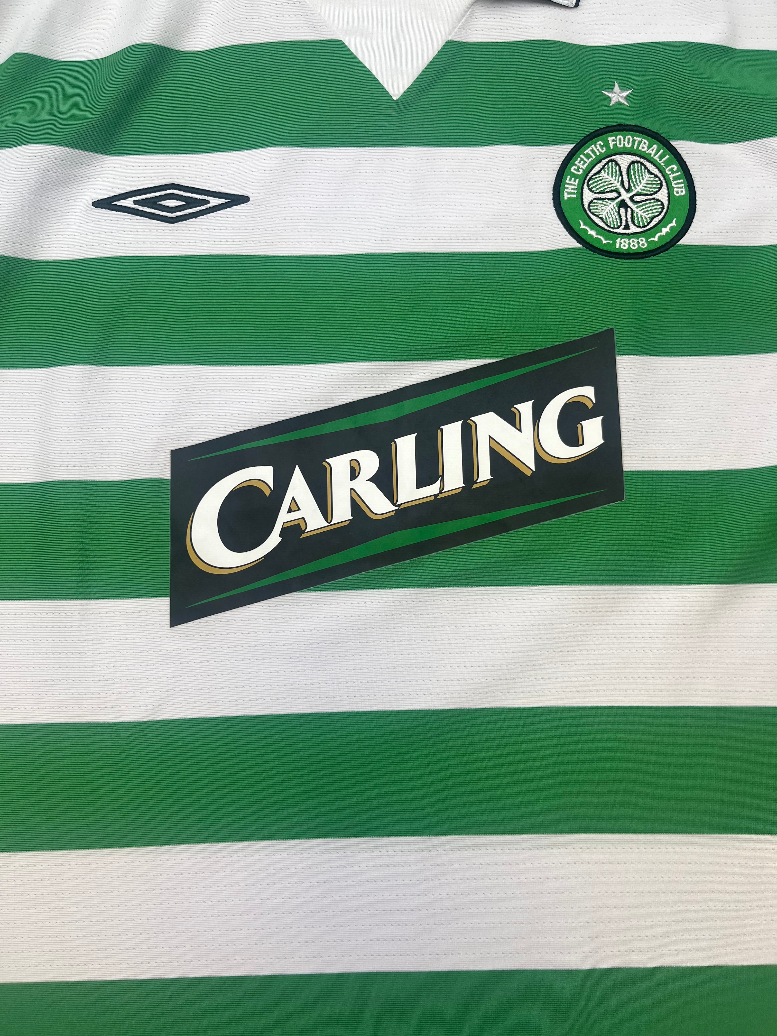 2004/05 Celtic Home Shirt (XL) 9/10