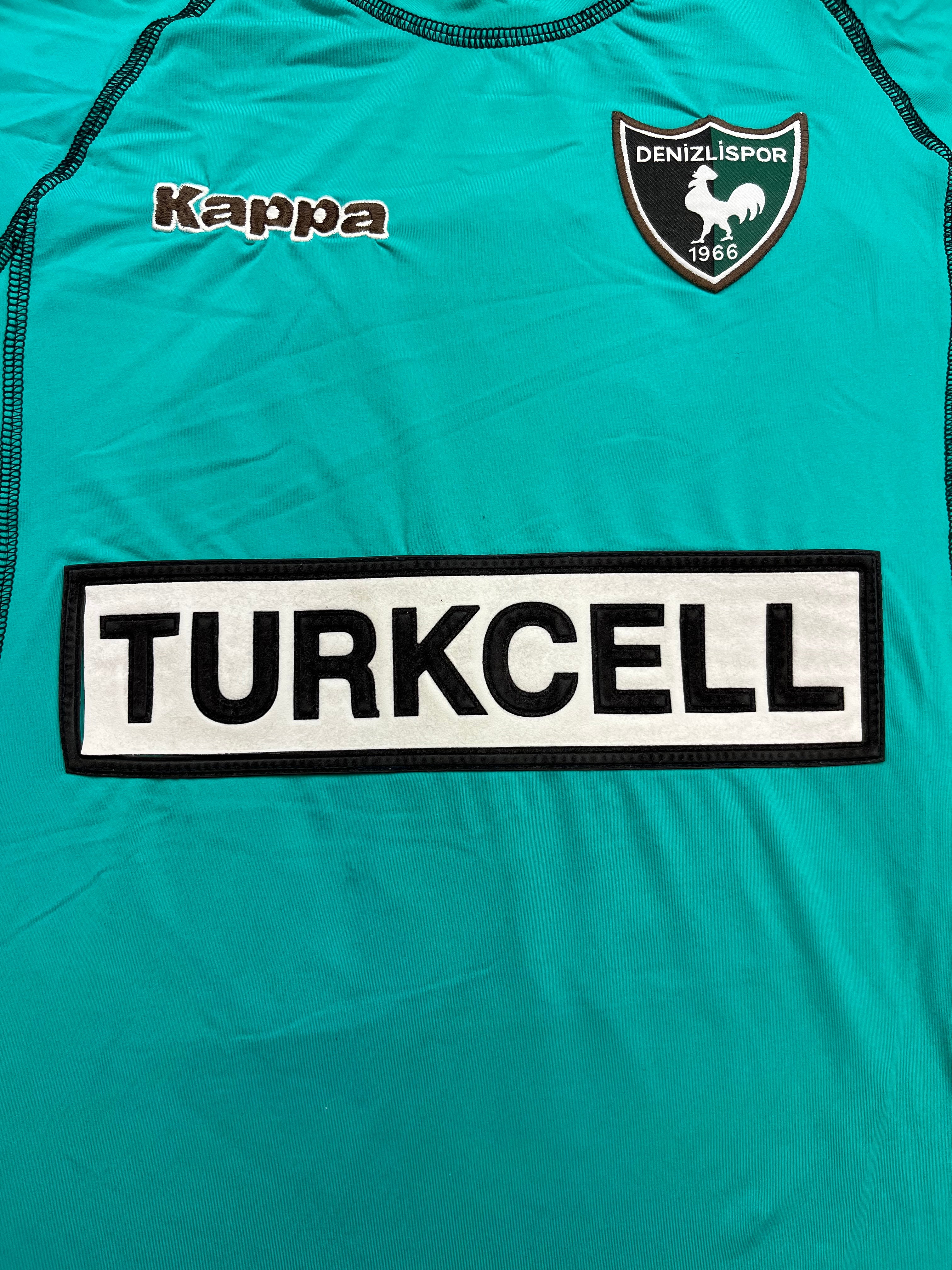 2006/07 Denizlispor Away *Player Issue* Shirt #20 (L) 7.5/10