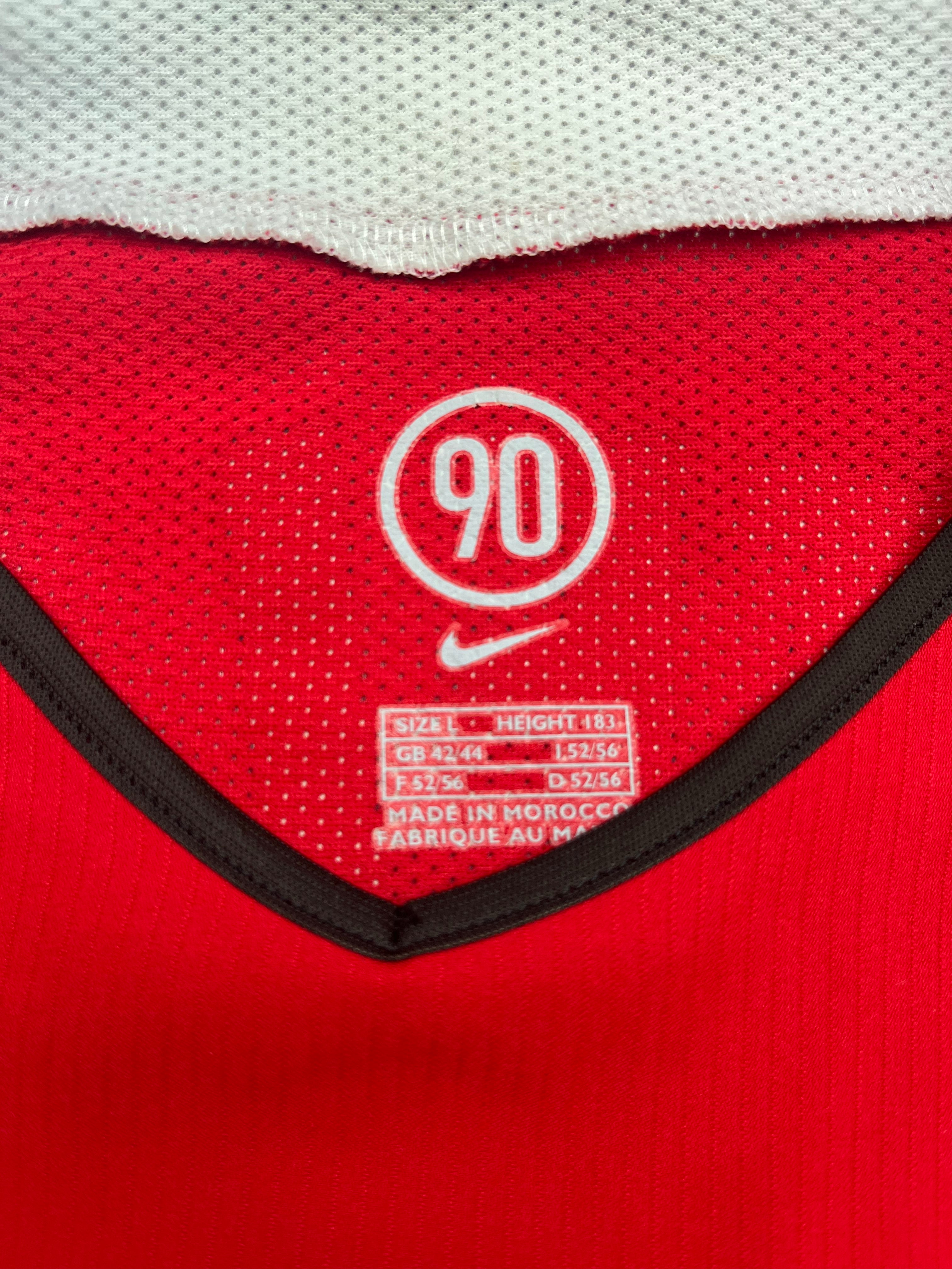 2004/06 Manchester United Home Shirt v.Nistelrooy #10 (L) 8.5/10