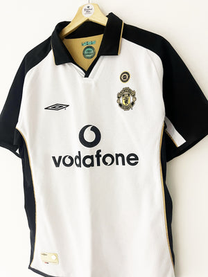 2001/02 Manchester United *Centenary* Away/Third Shirt (M) 8.5/10