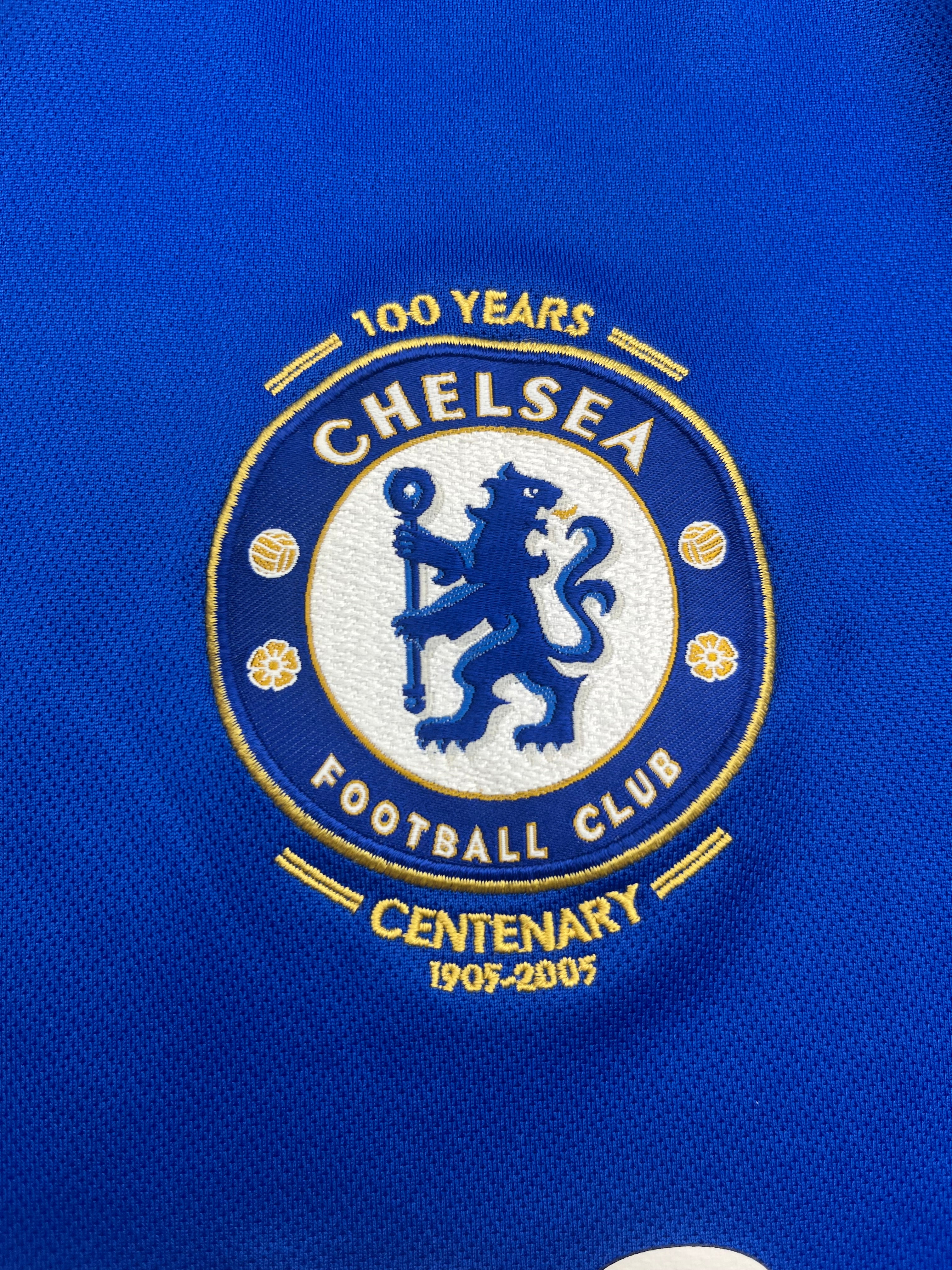 2005/06 Chelsea *Centenary* Home Shirt (M) 8.5/10