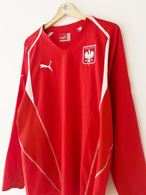 2004/06 Poland L/S Away Shirt (XL) 9/10