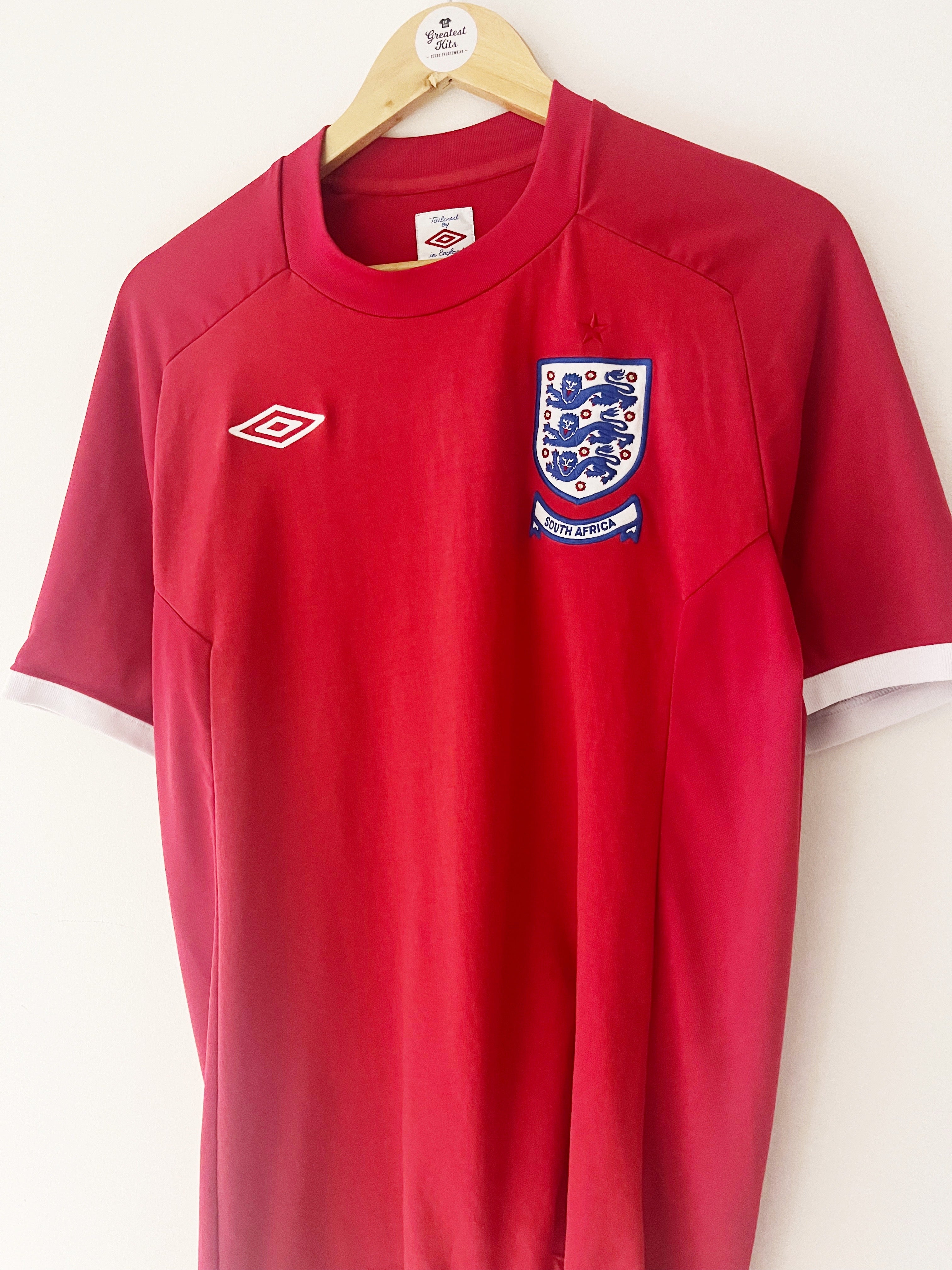 2010/11 England Away Shirt (XL) 9/10