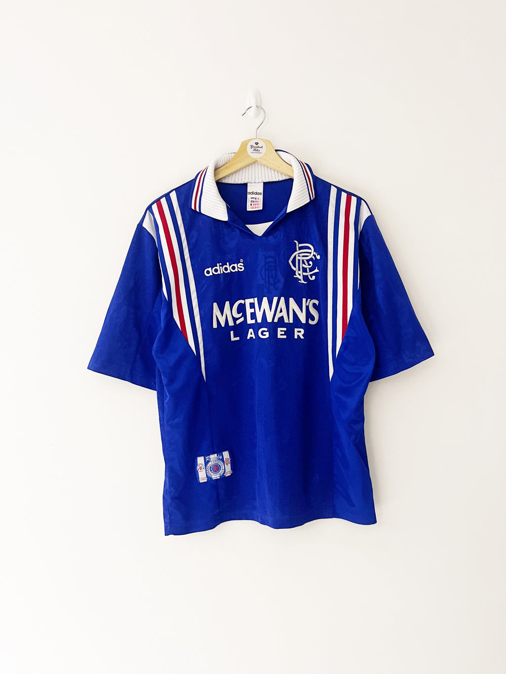 1996/97 Rangers Home Shirt (M) 8.5/10