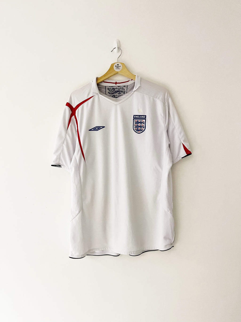 2005/07 England Home Shirt (XXL) 7/10