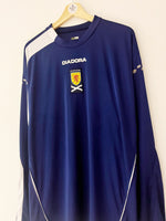 2005/06 Scotland Home L/S Shirt (XXL) 8/10