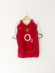 2004/05 Arsenal Home Shirt (M) 8.5/10