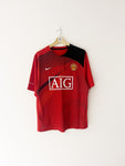 2008/09 Manchester United Training Shirt (M) 9.5/10