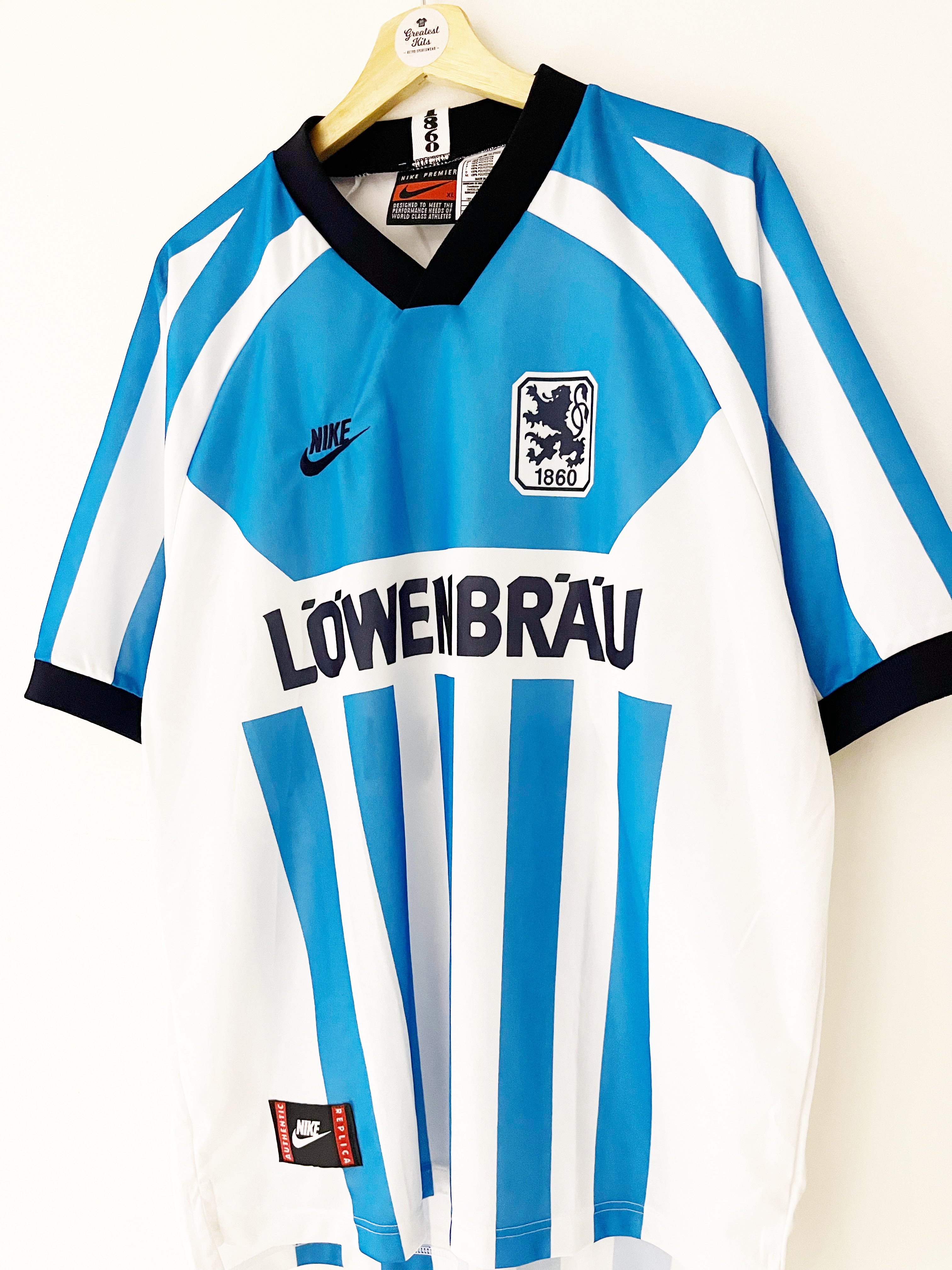 1995/96 1860 Munich Home Shirt (XL) 9/10