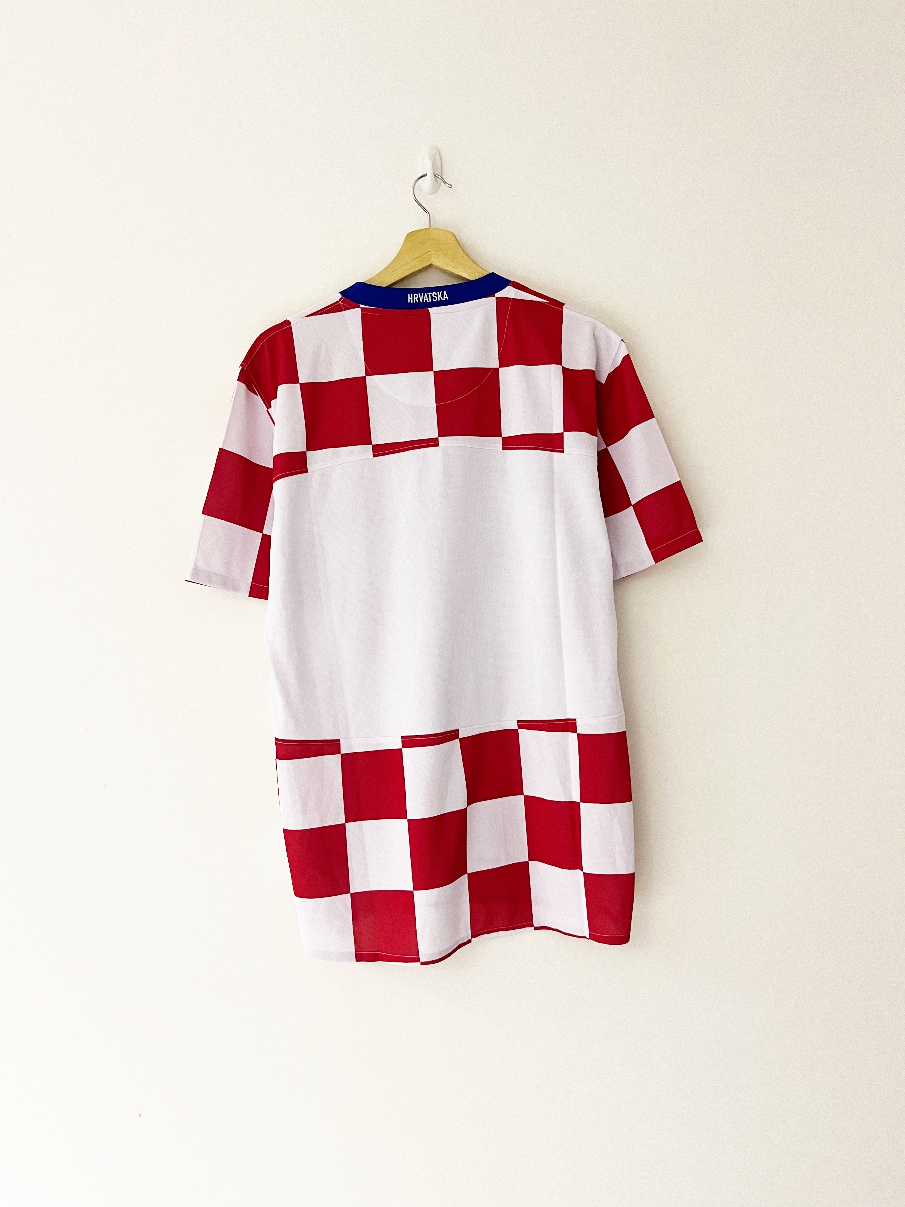 2008/09 Croatia Home Shirt (M) 9/10